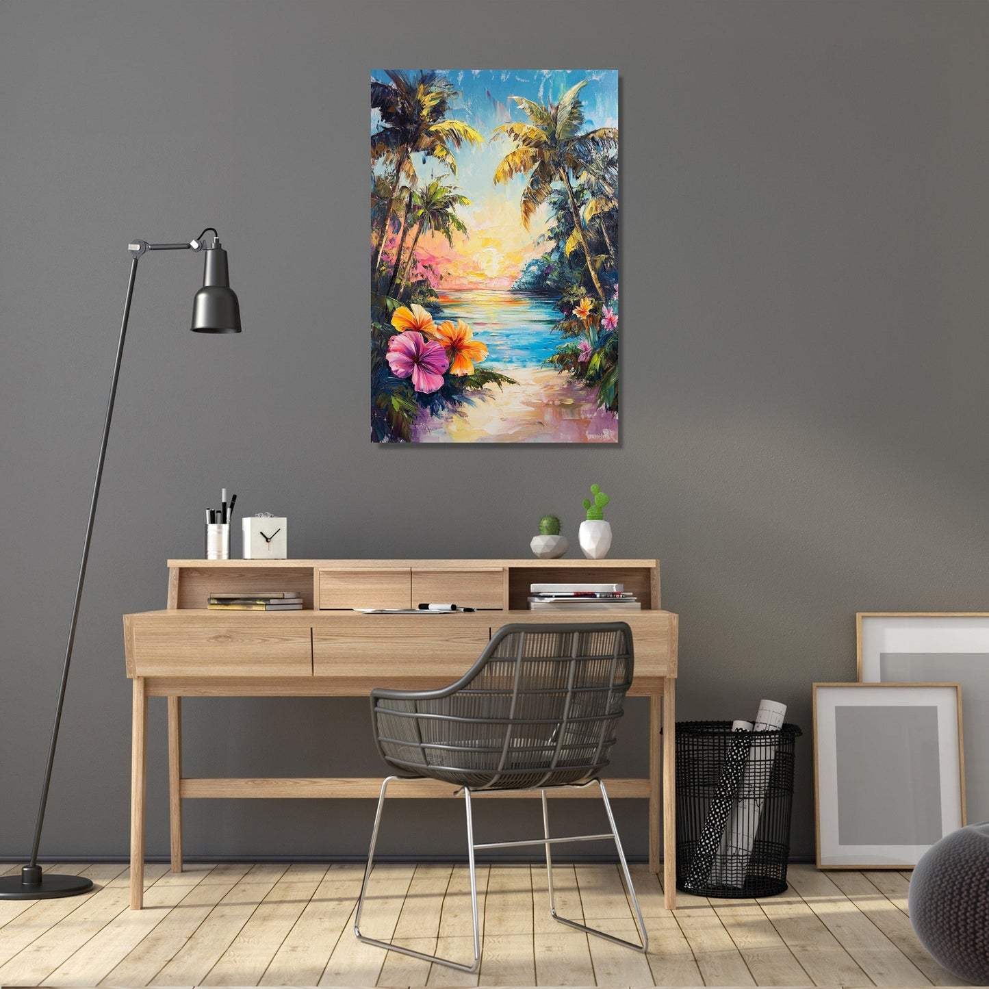 Tropical Dawn Serenity Canvas