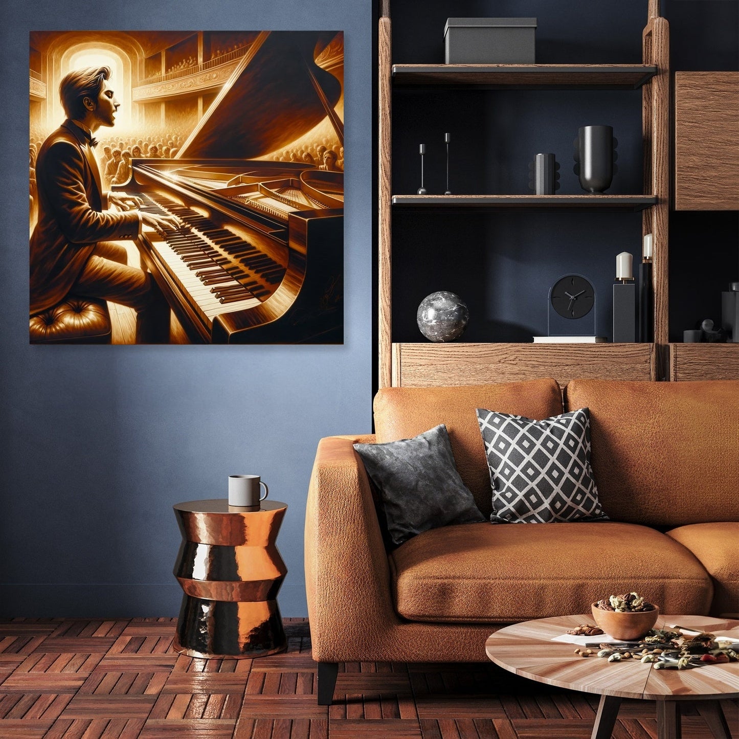 Pianist's Passion Canvas