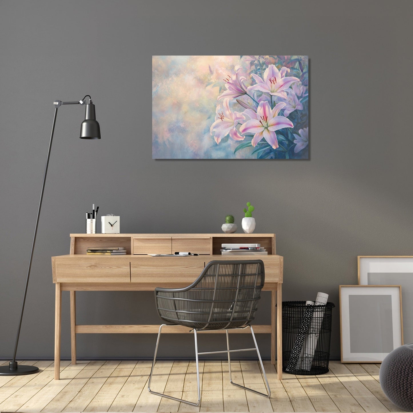 Morning Lily Canvas
