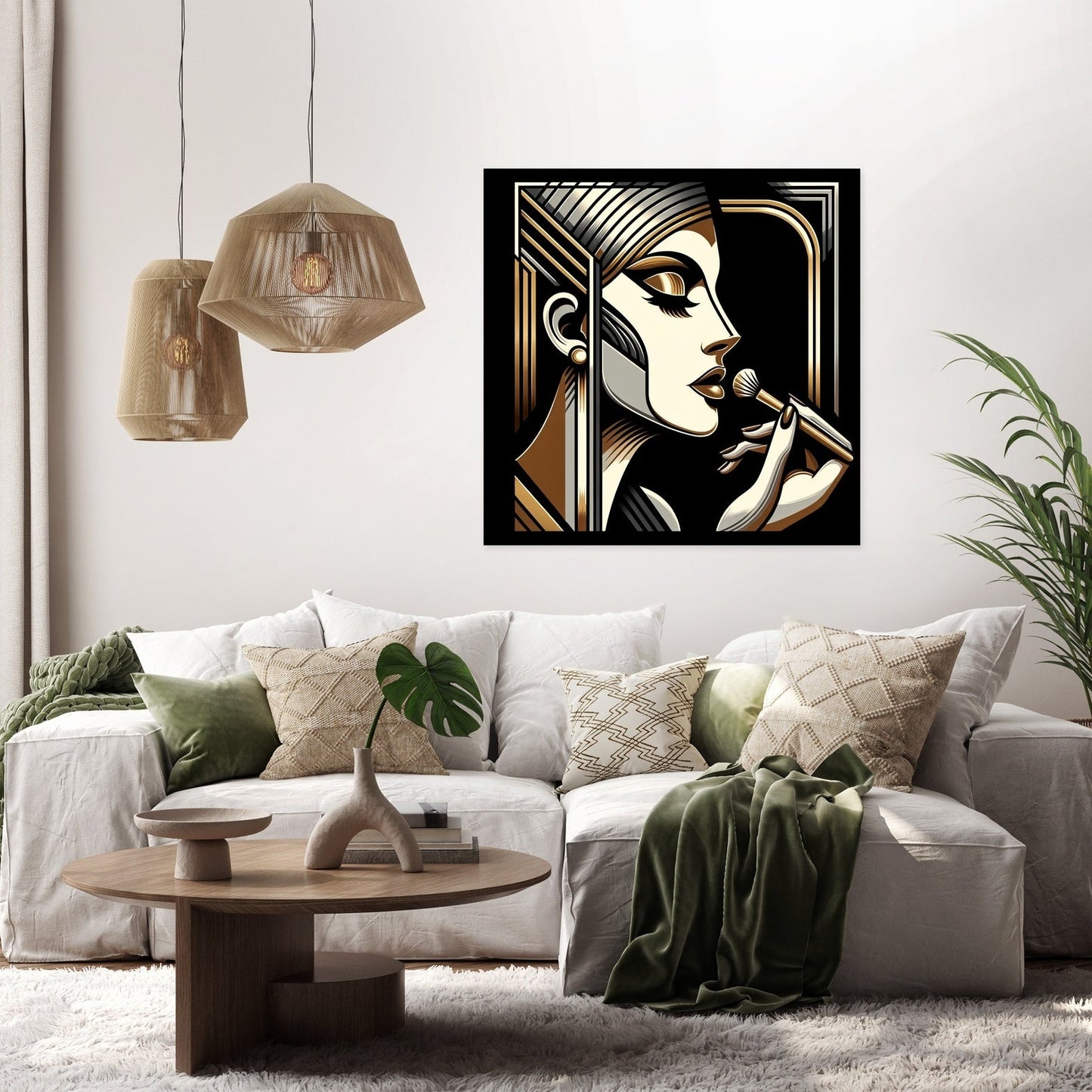 Deco Glamour Canvas
