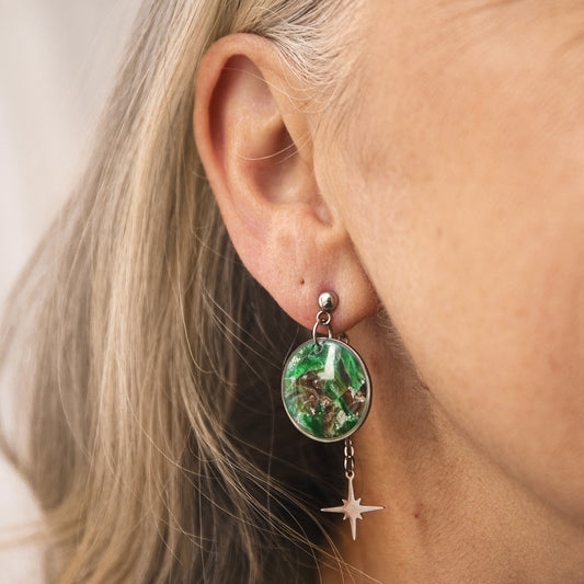 Celestia Stud Disc Star Charm