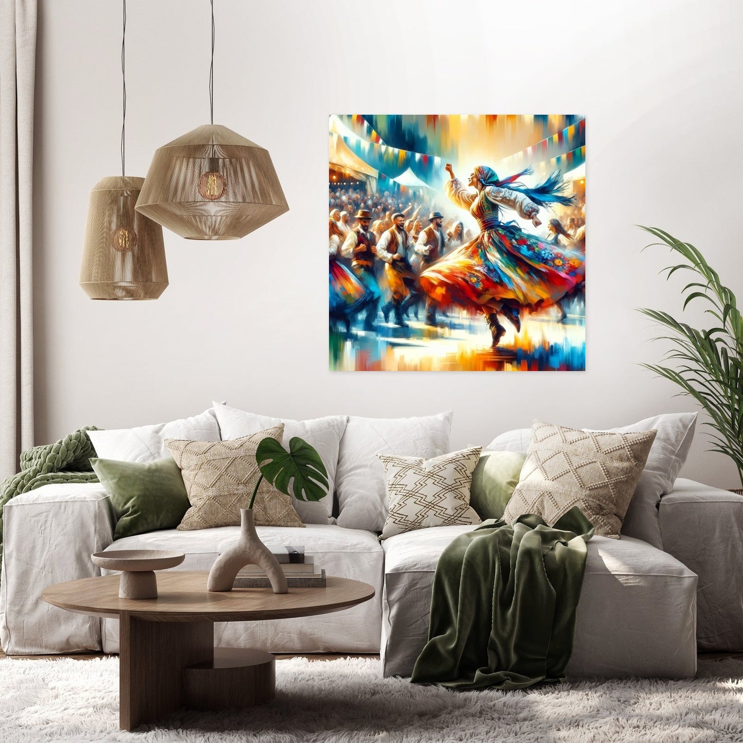 Festival Dance Canvas
