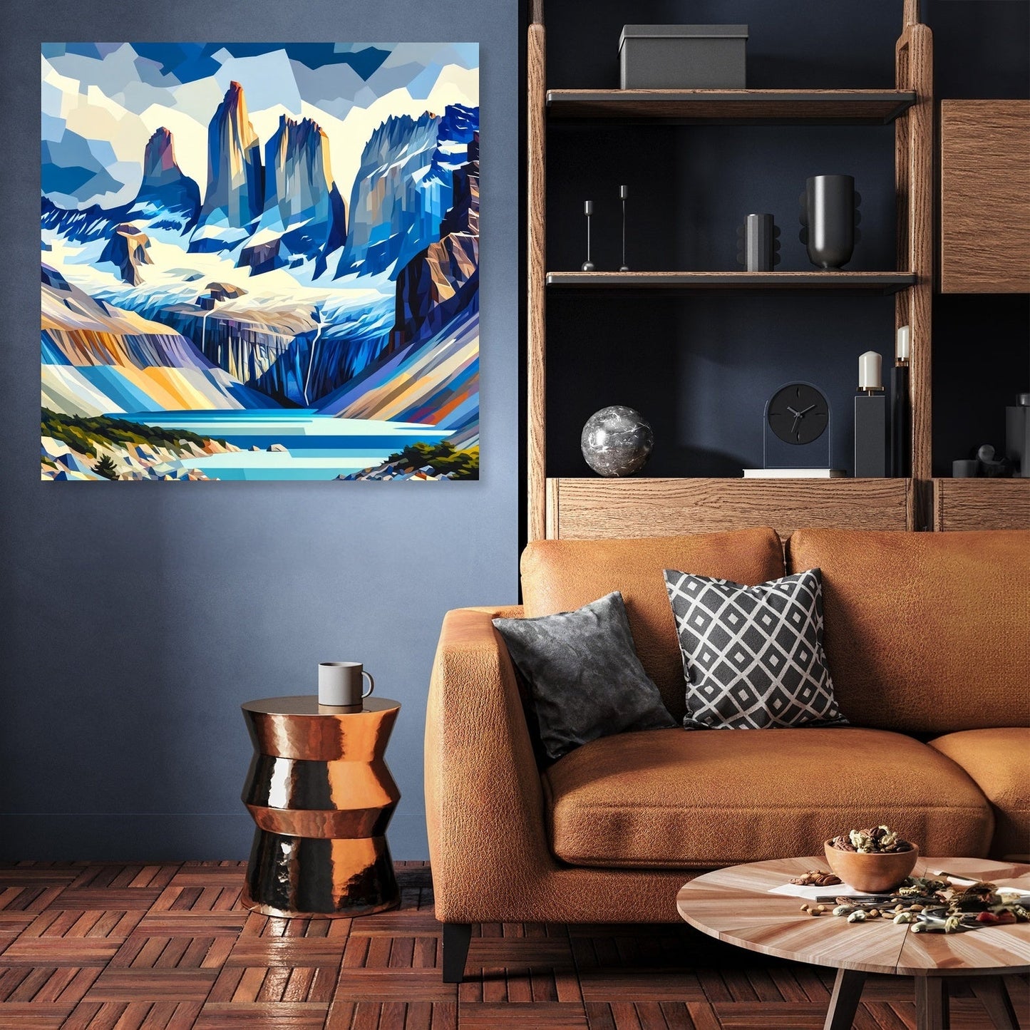 Torres del Paine Peaks Canvas