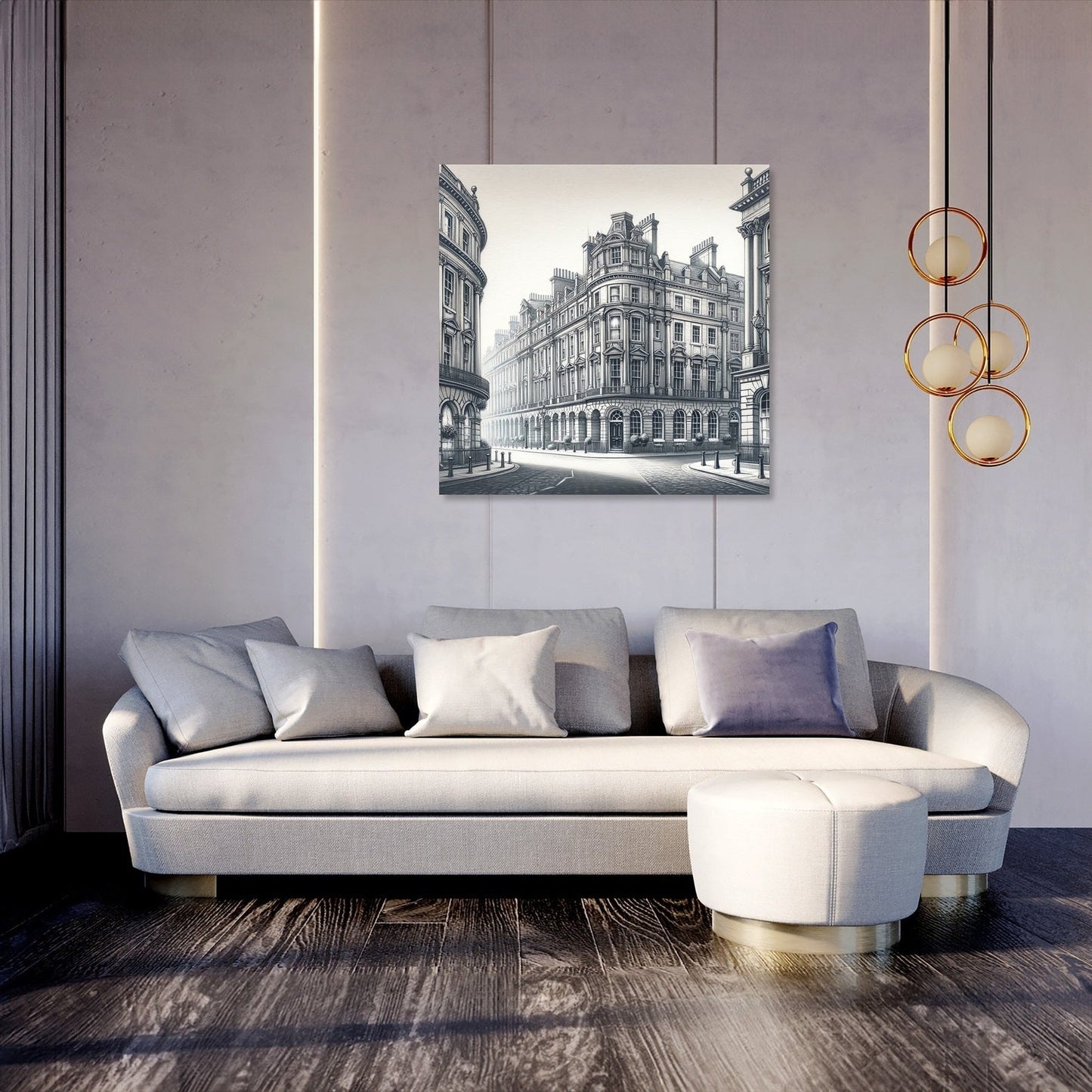 Newcastle Grey Street Classic Elegance Canvas