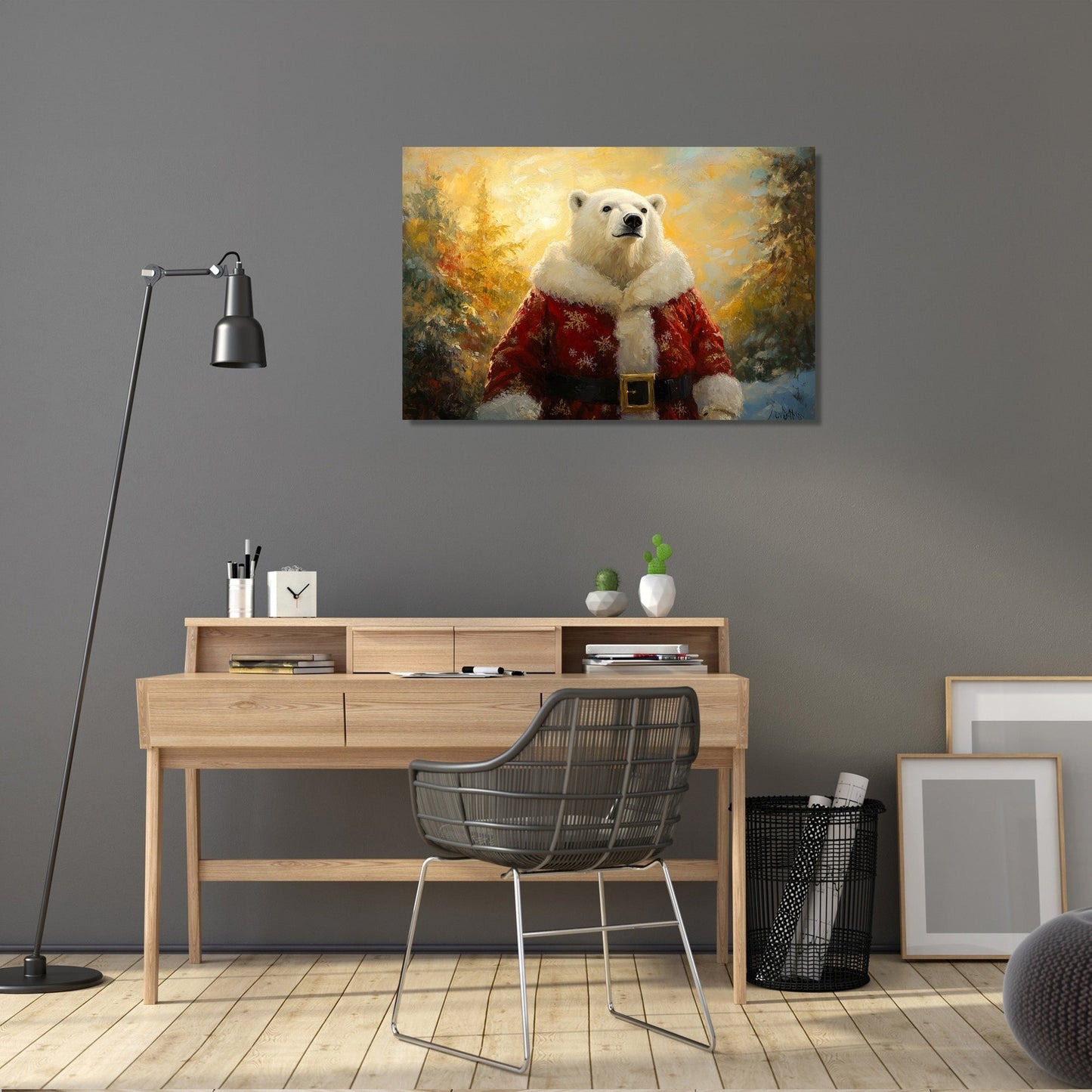 Polar Cheer Canvas