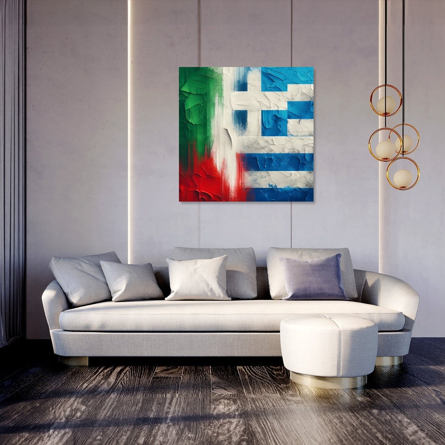 Mediterranean Harmony Canvas