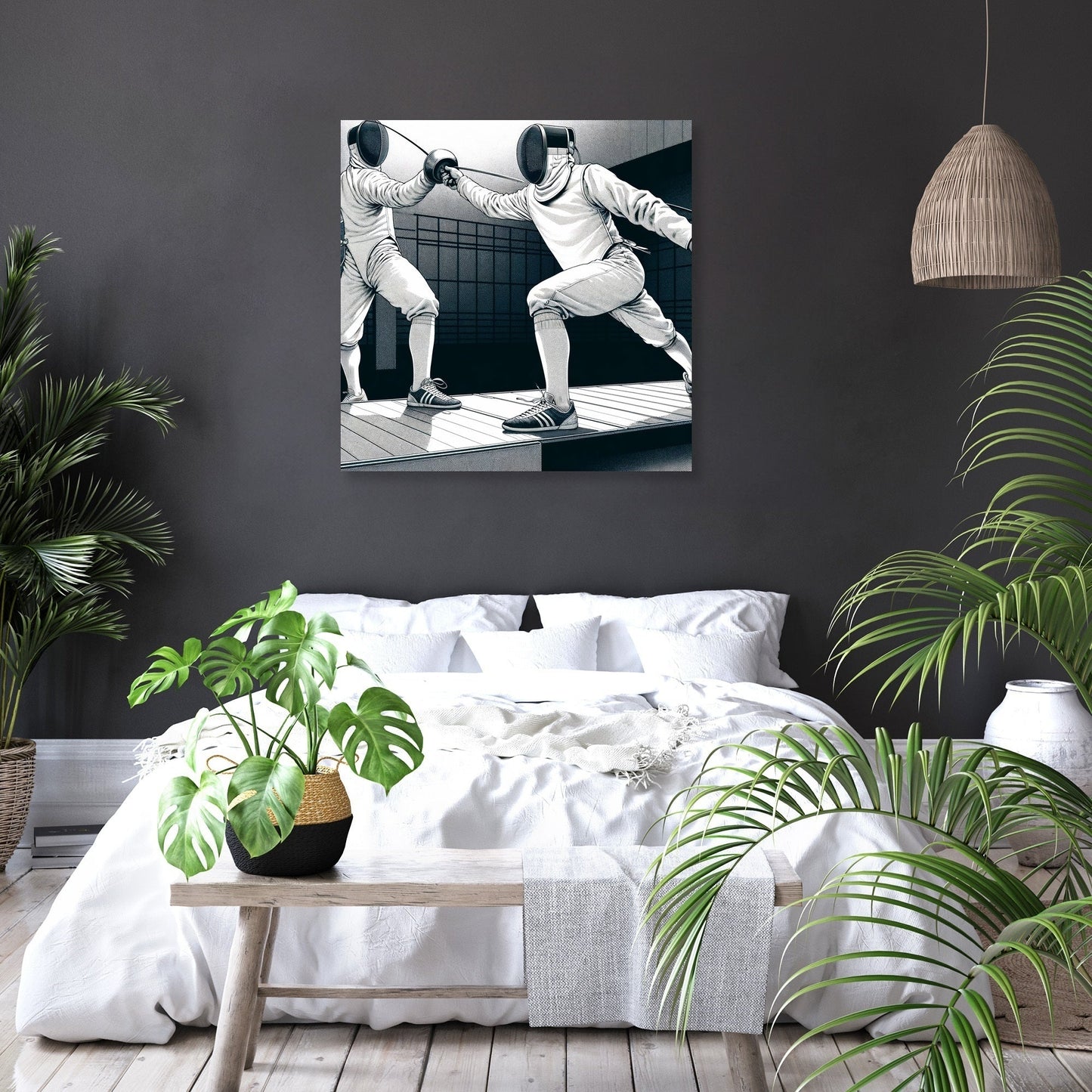 Elegant Parry Canvas