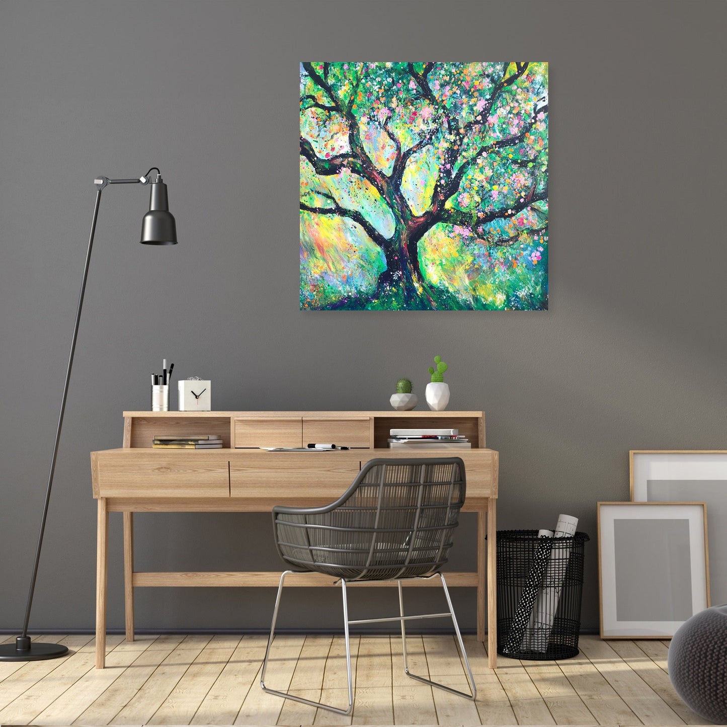 Blossoming Tree of Life Canvas