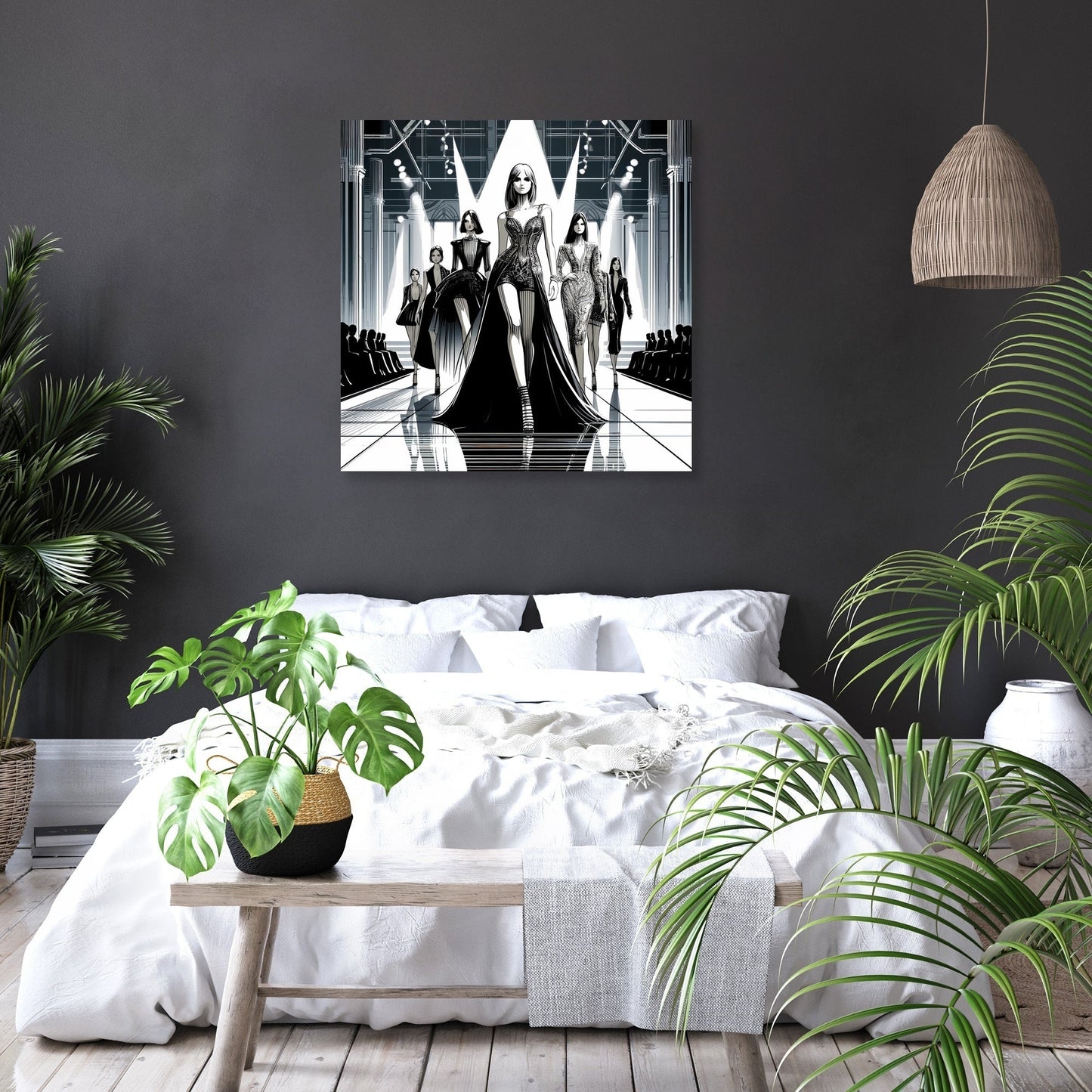 Runway Glamour Canvas