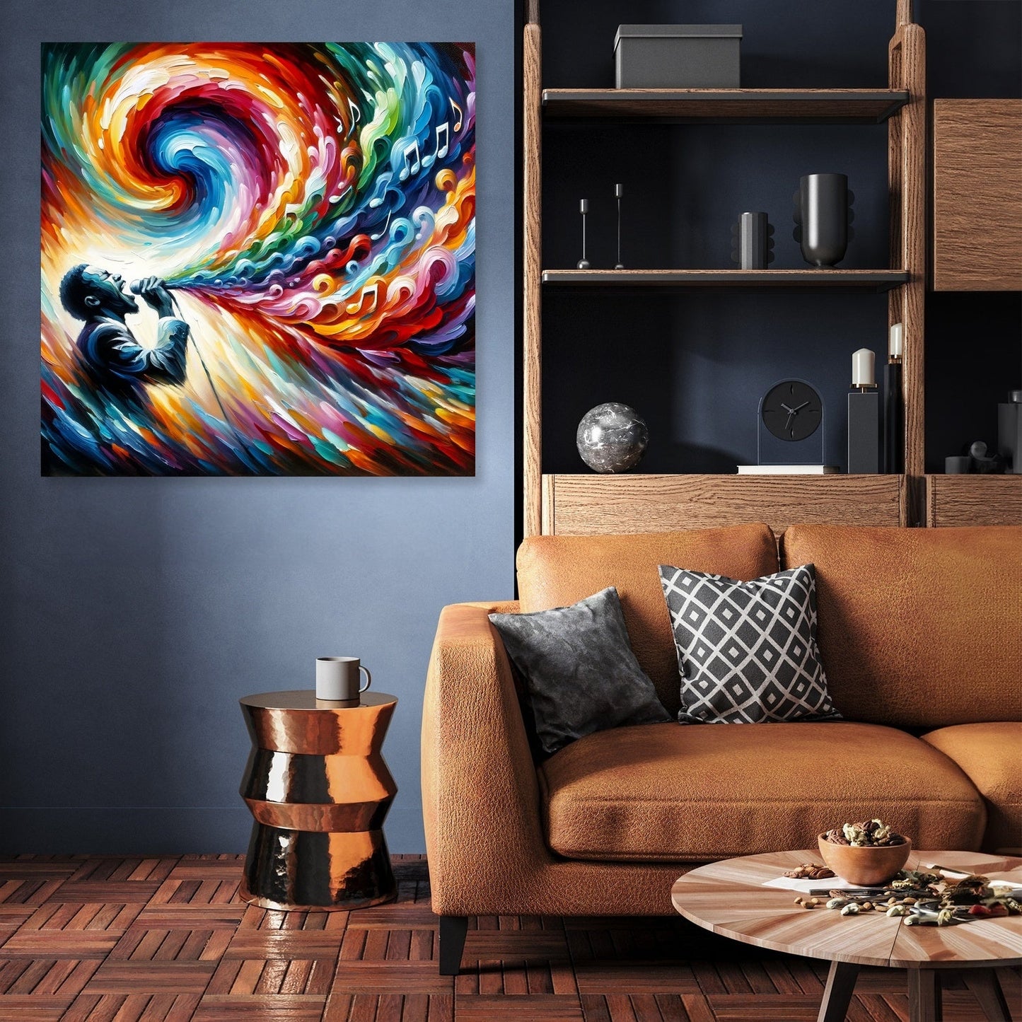 Jazz Resonance Canvas