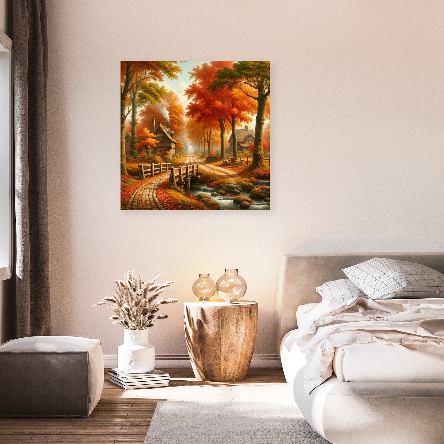 Autumn Lane Canvas