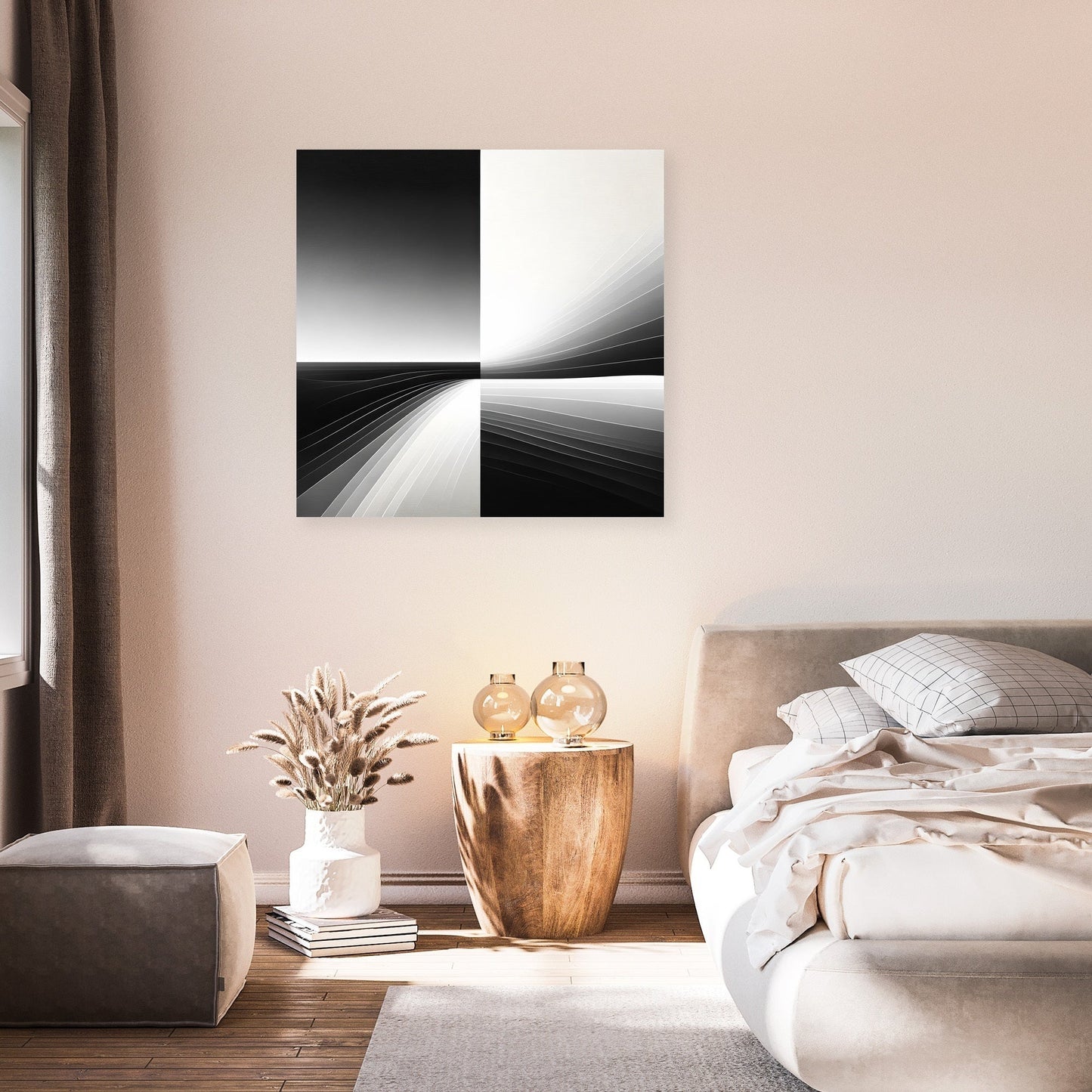Contrasts in Harmony Canvas