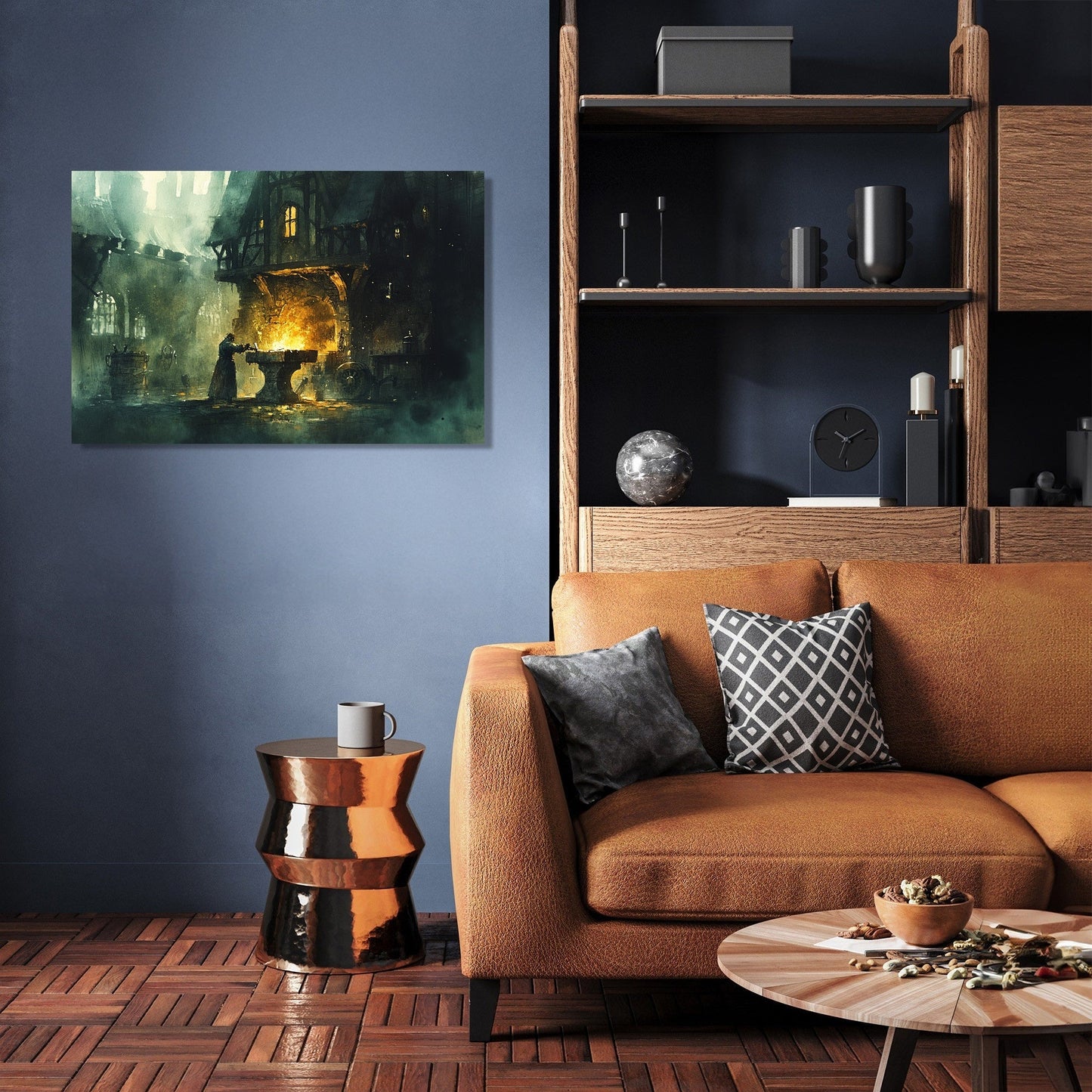 Legendary Swordsmith Forge Canvas