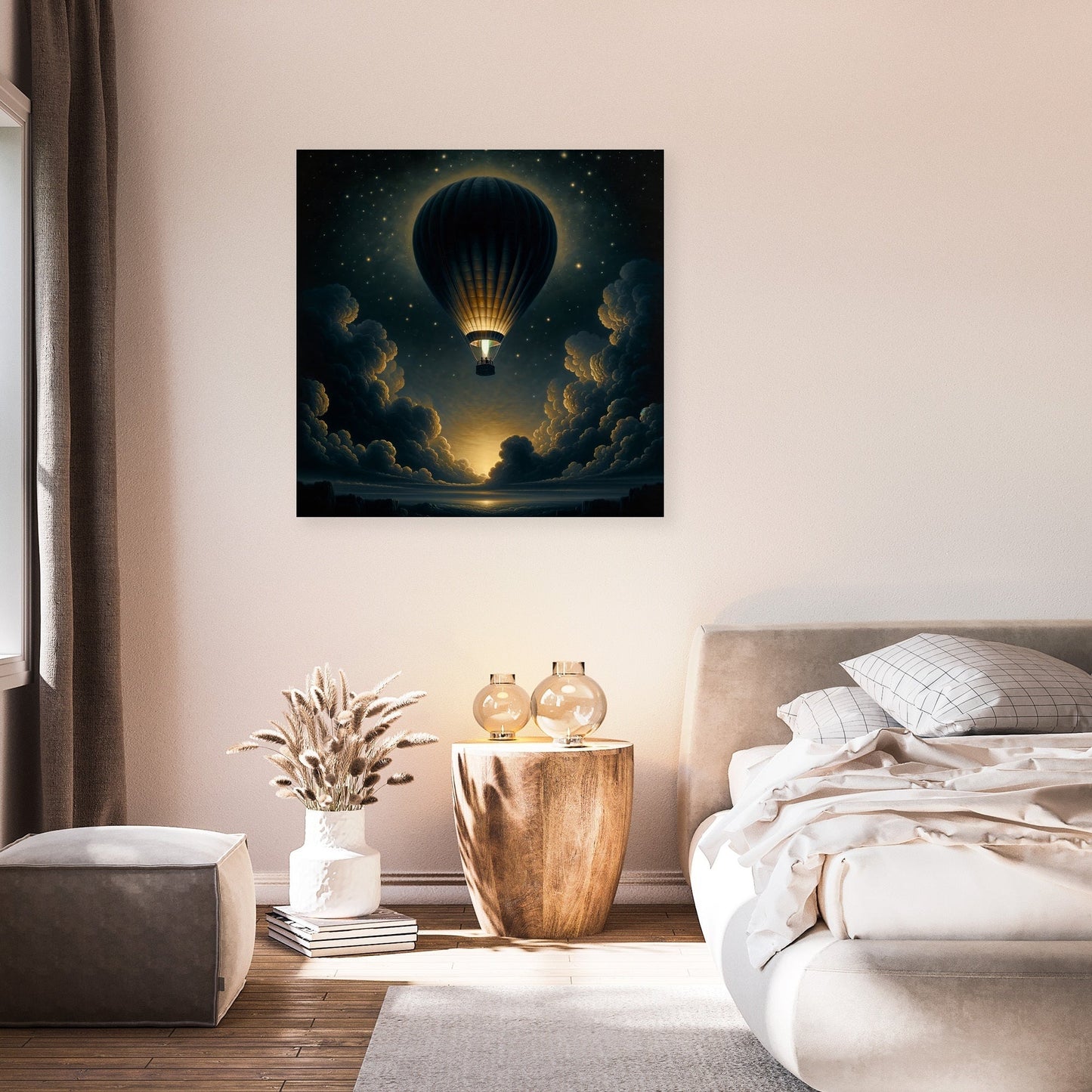 Nocturnal Elegance Canvas