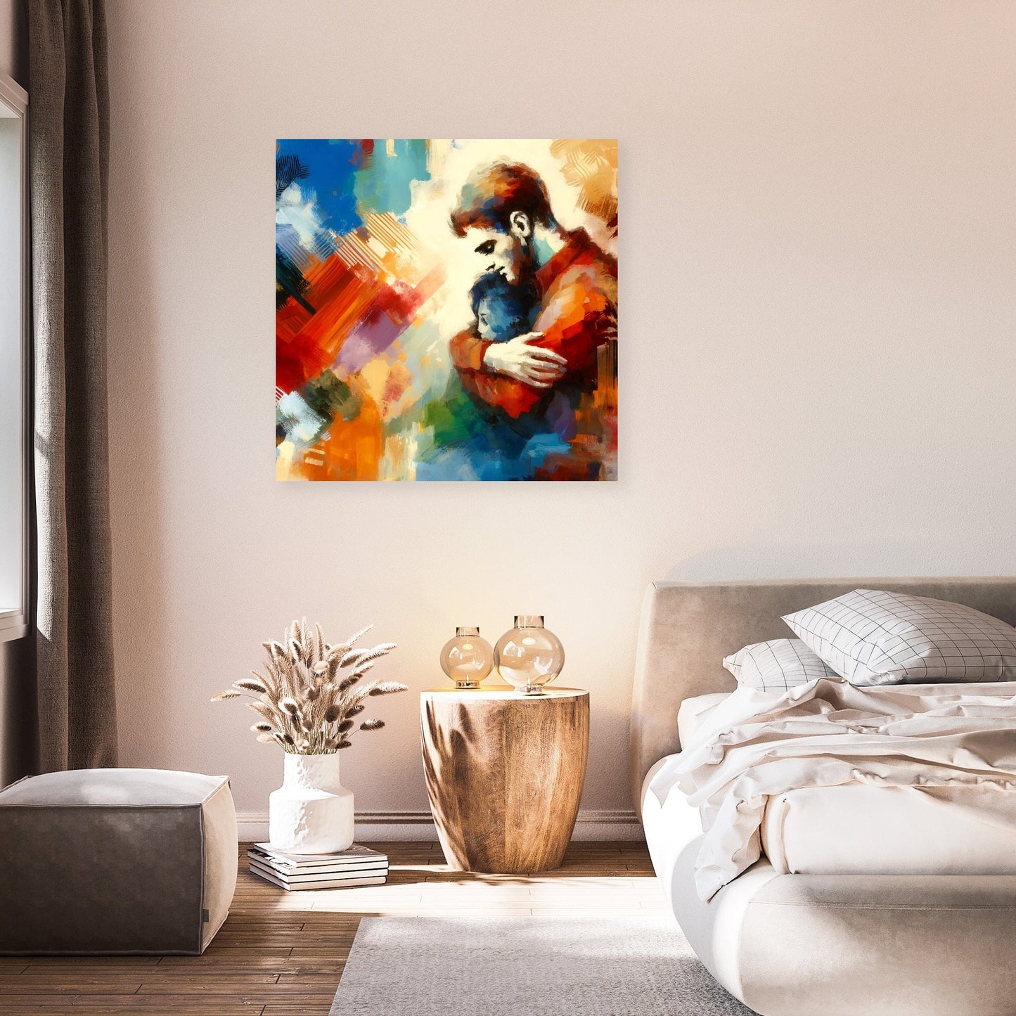 Embrace of Colours Canvas
