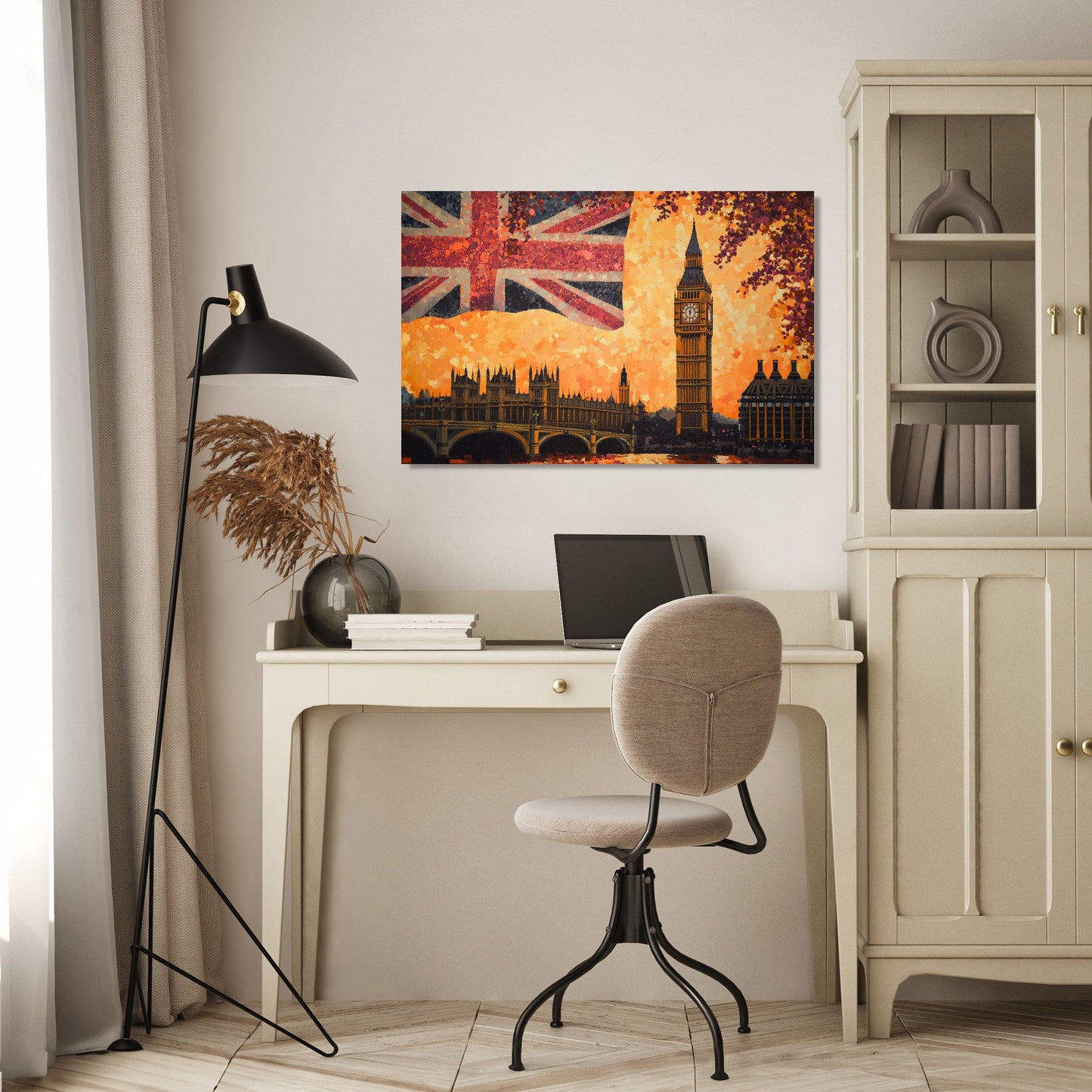 Big Ben Sunset Canvas