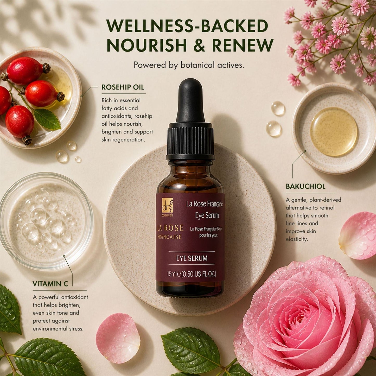 La Rose Francaise Eye Serum 15ml