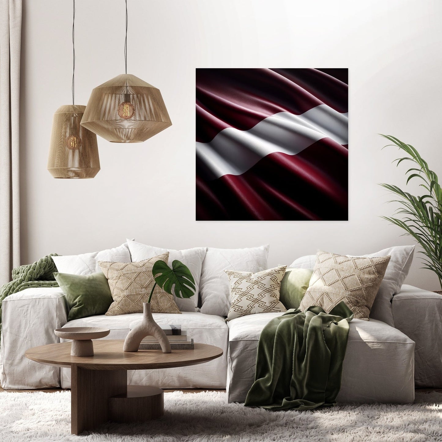 Latvia Pride Canvas