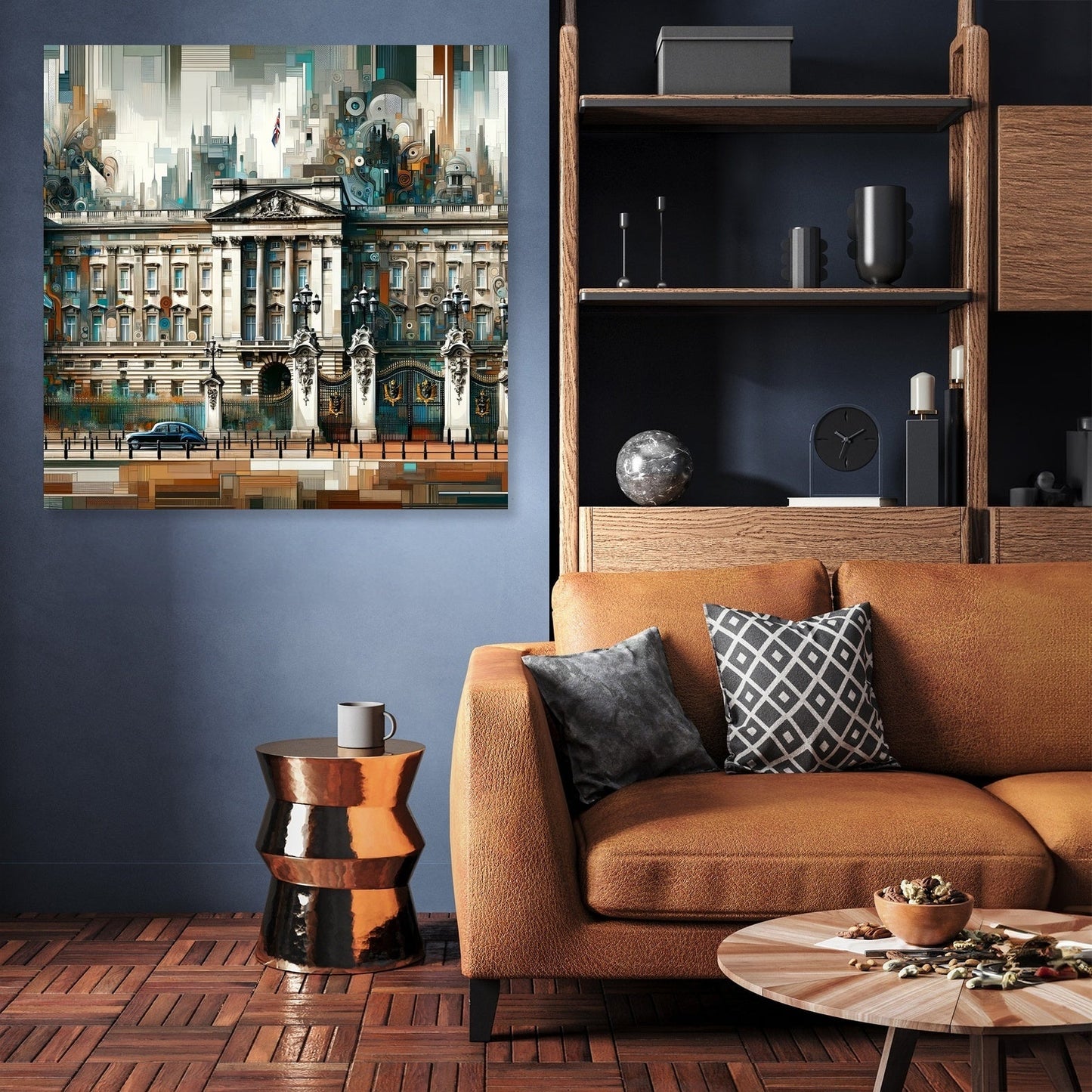 London Royal Abstract Canvas