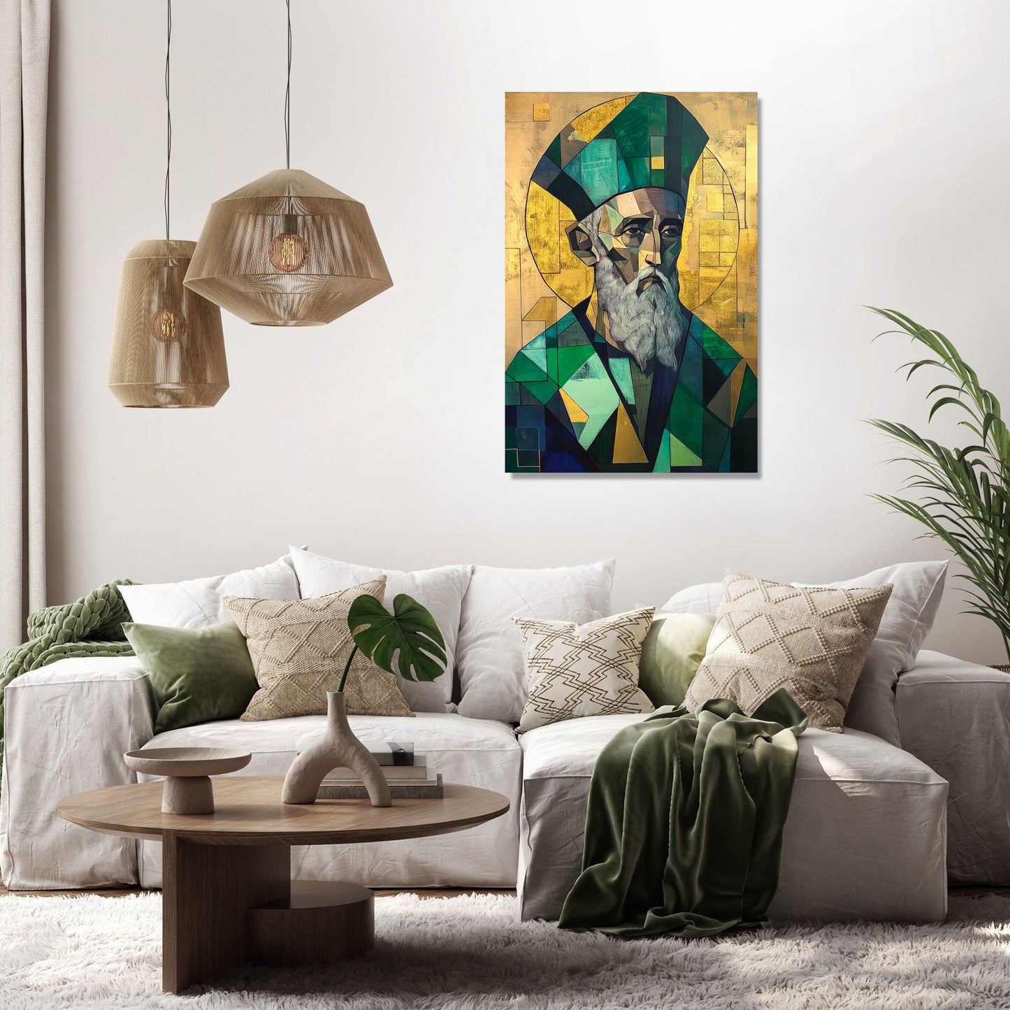 Saint Patrick's Golden Canvas