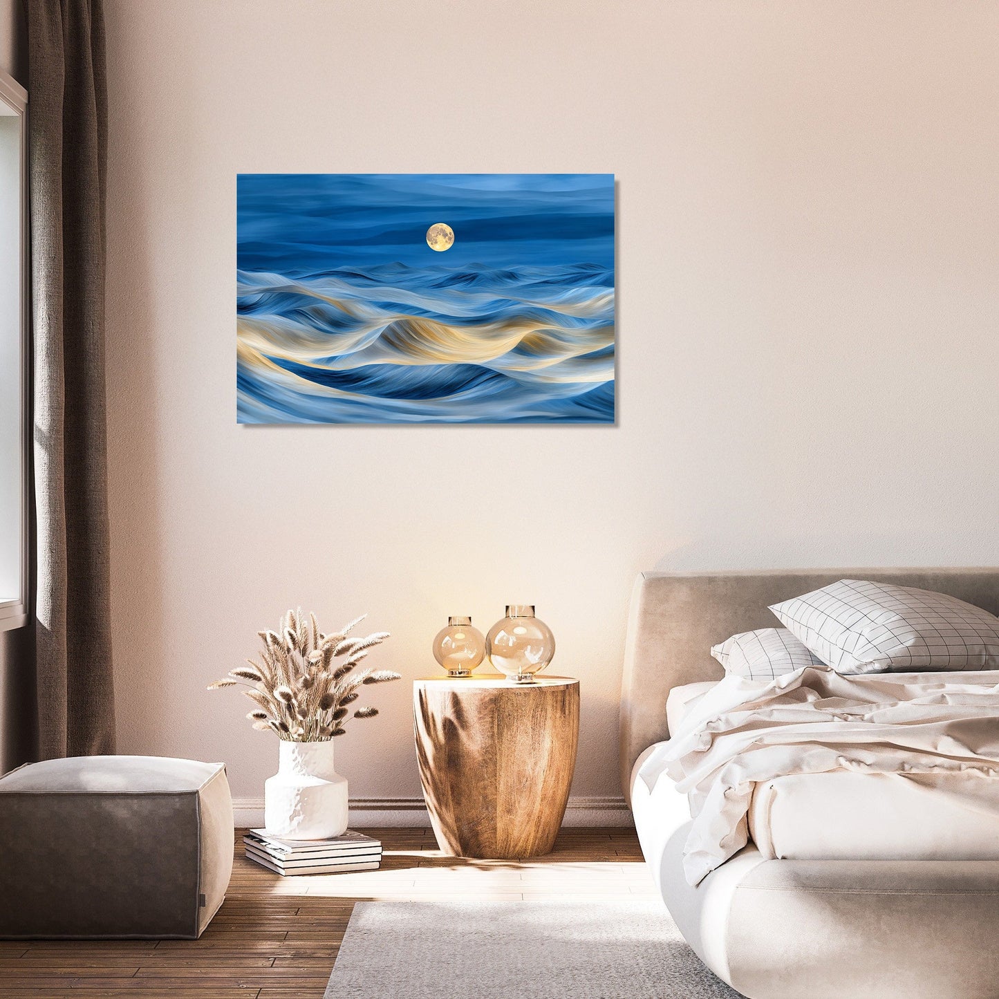 Moonlit Dunes Canvas