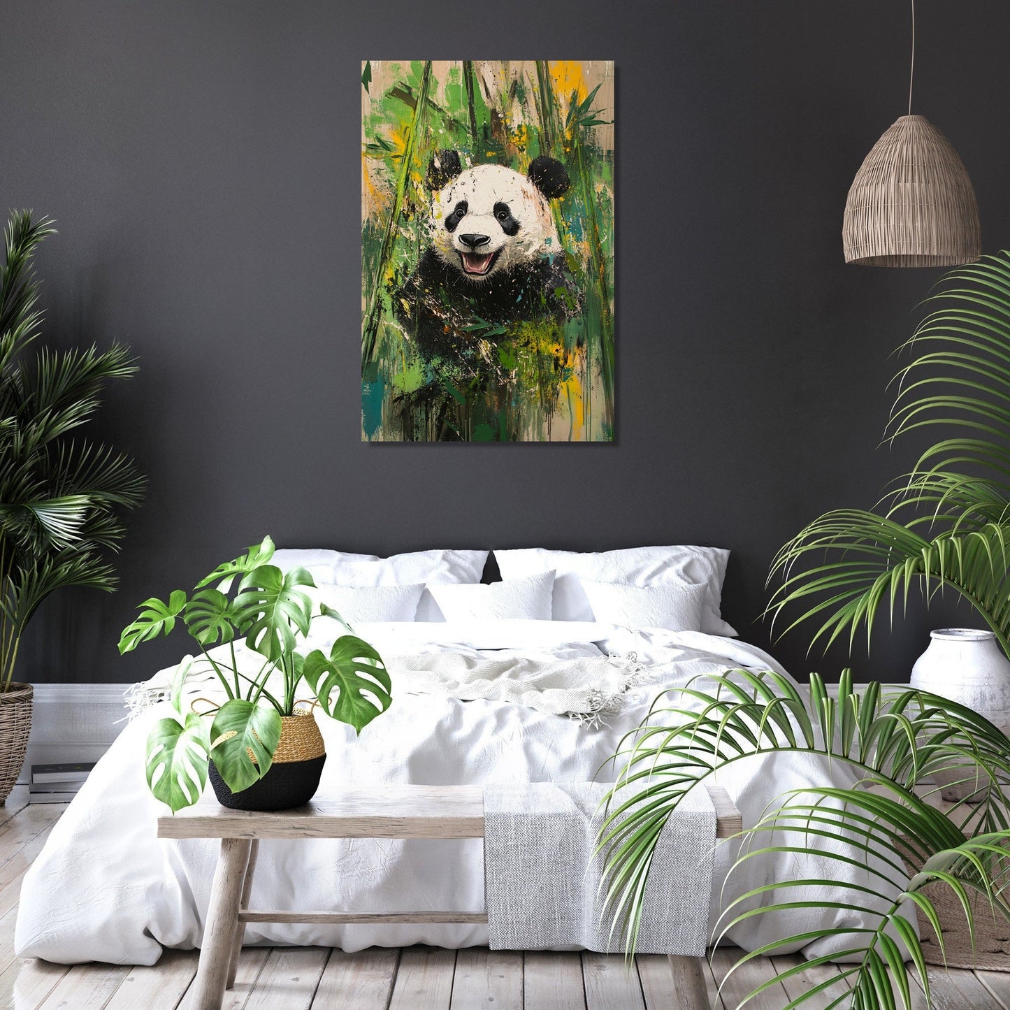 Playful Panda Canvas