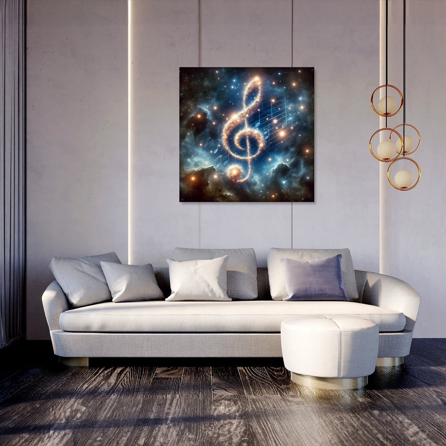 Cosmic Symphony Canvas