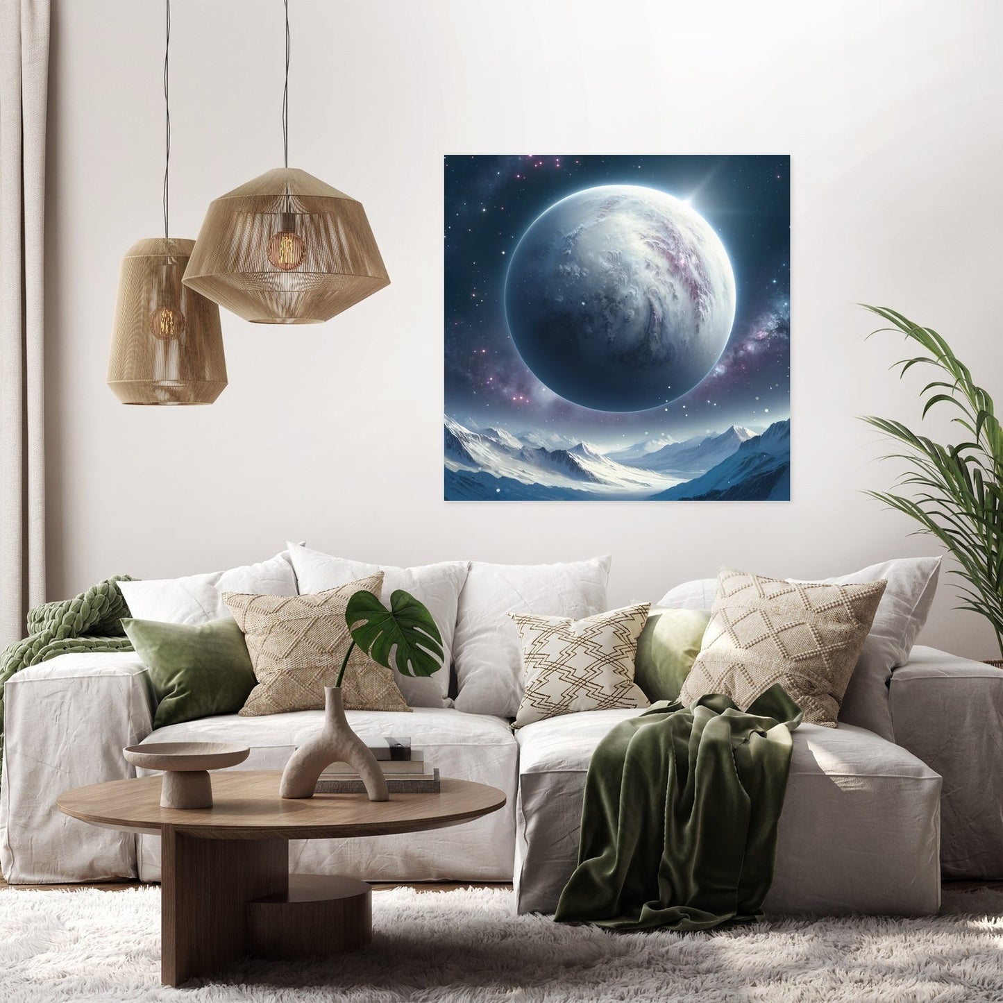 Ice Planet Canvas