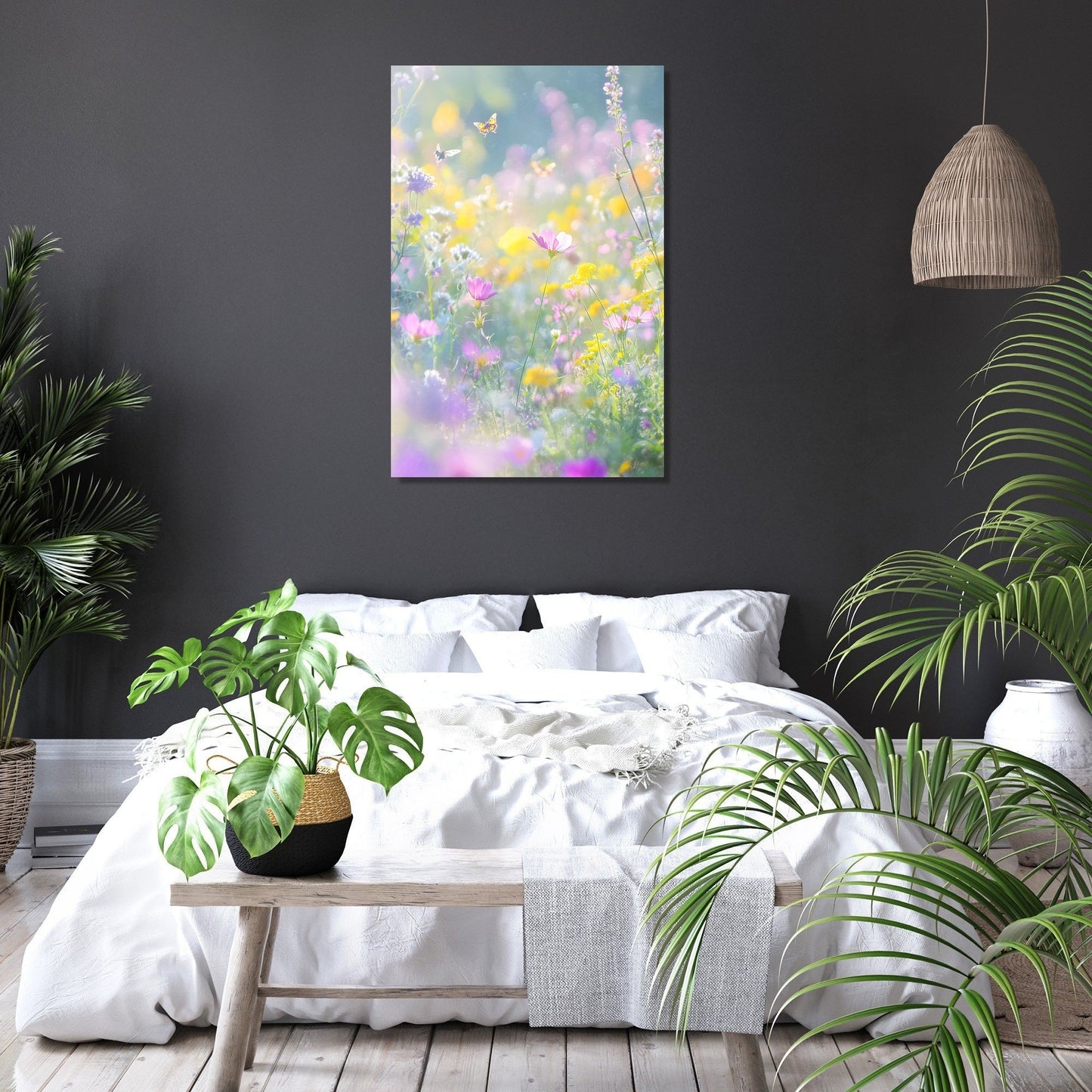 Melancholic Meadow Canvas