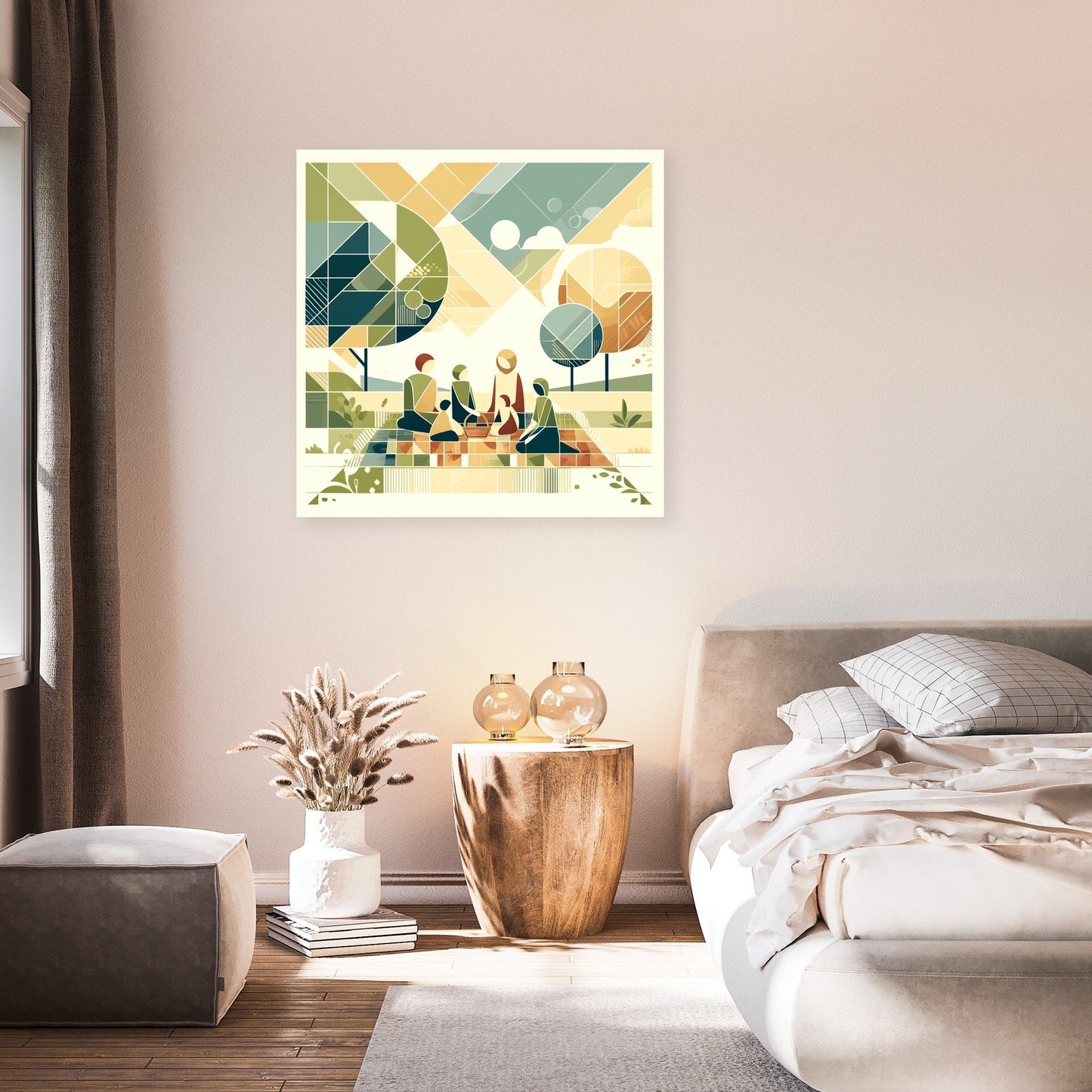 Picnic Harmony Canvas