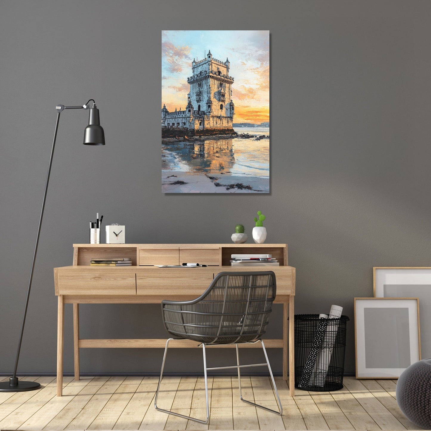 Belém Tower Sunrise Canvas