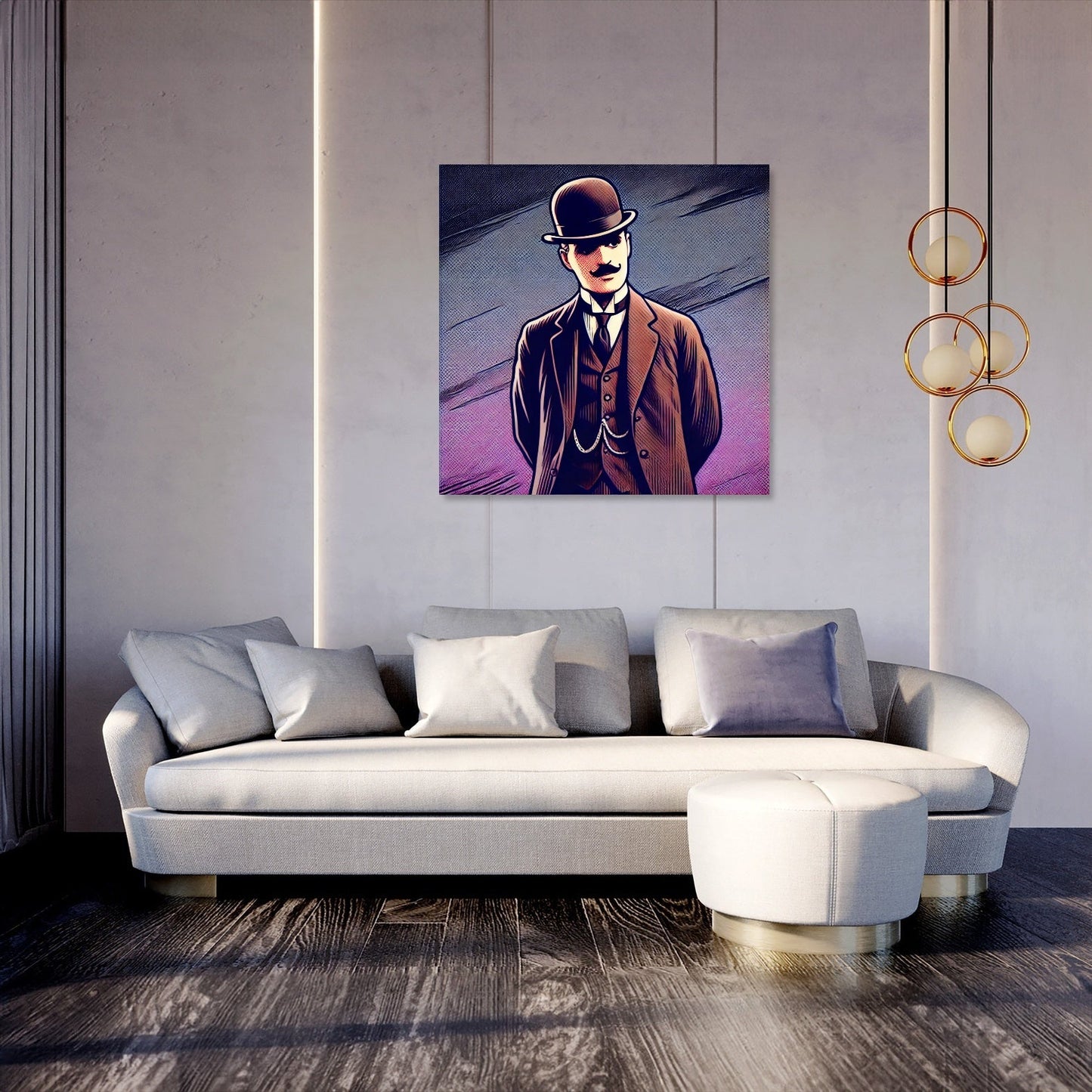 Vintage Stature Canvas