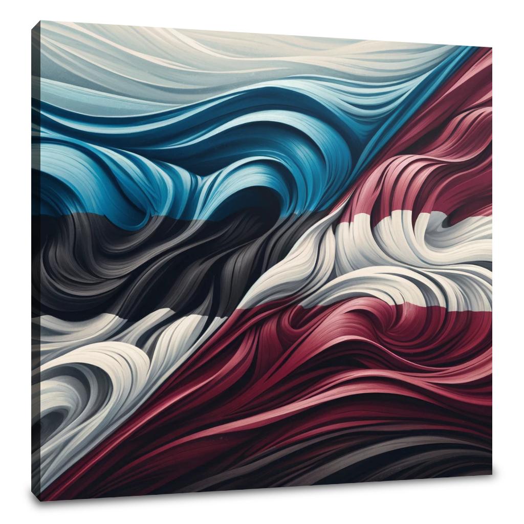 Baltic Waves Canvas