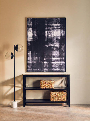 Set of 3 Natural Water Hyacinth Storage Baskets