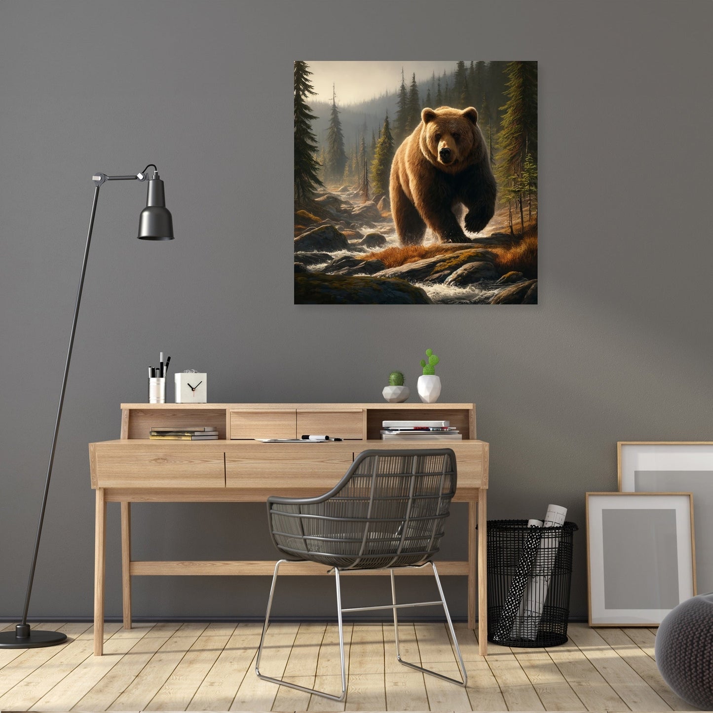 Majestic Bear Canvas