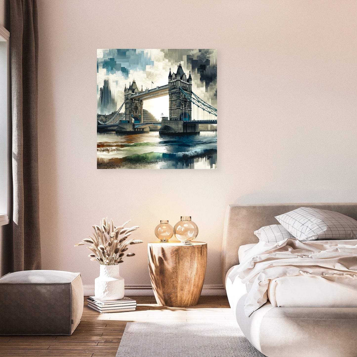 London Thames Archway Canvas