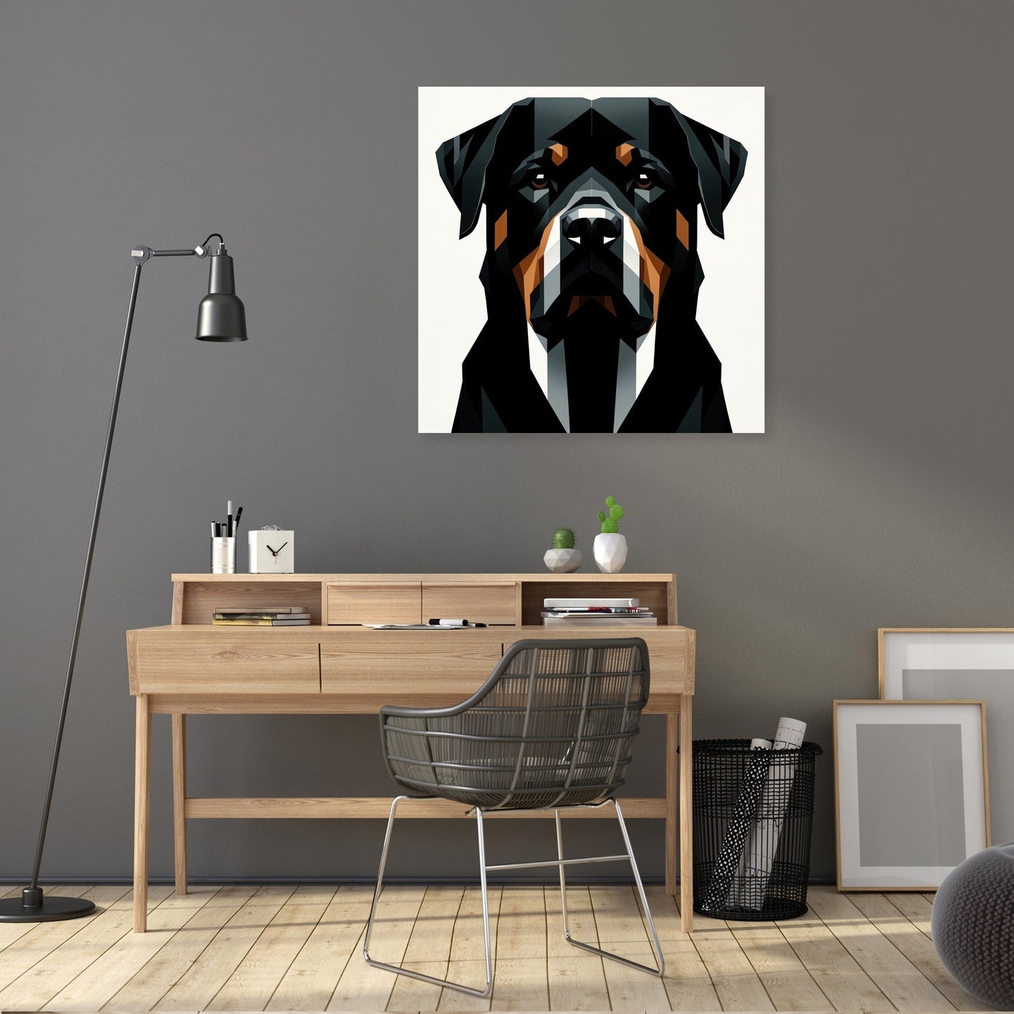 Rottweiler's Realm Canvas
