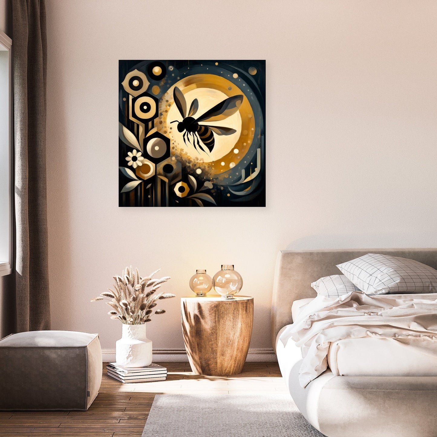 Epochs of Nectar Bee Canvas