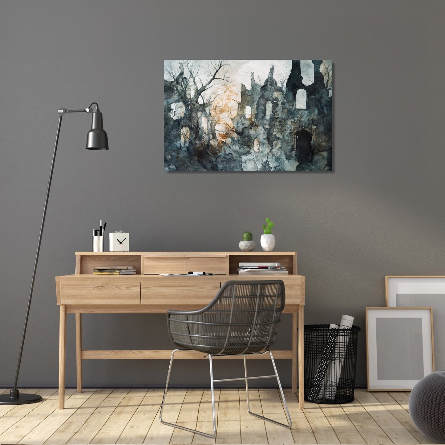 Fragmented Chaos Canvas