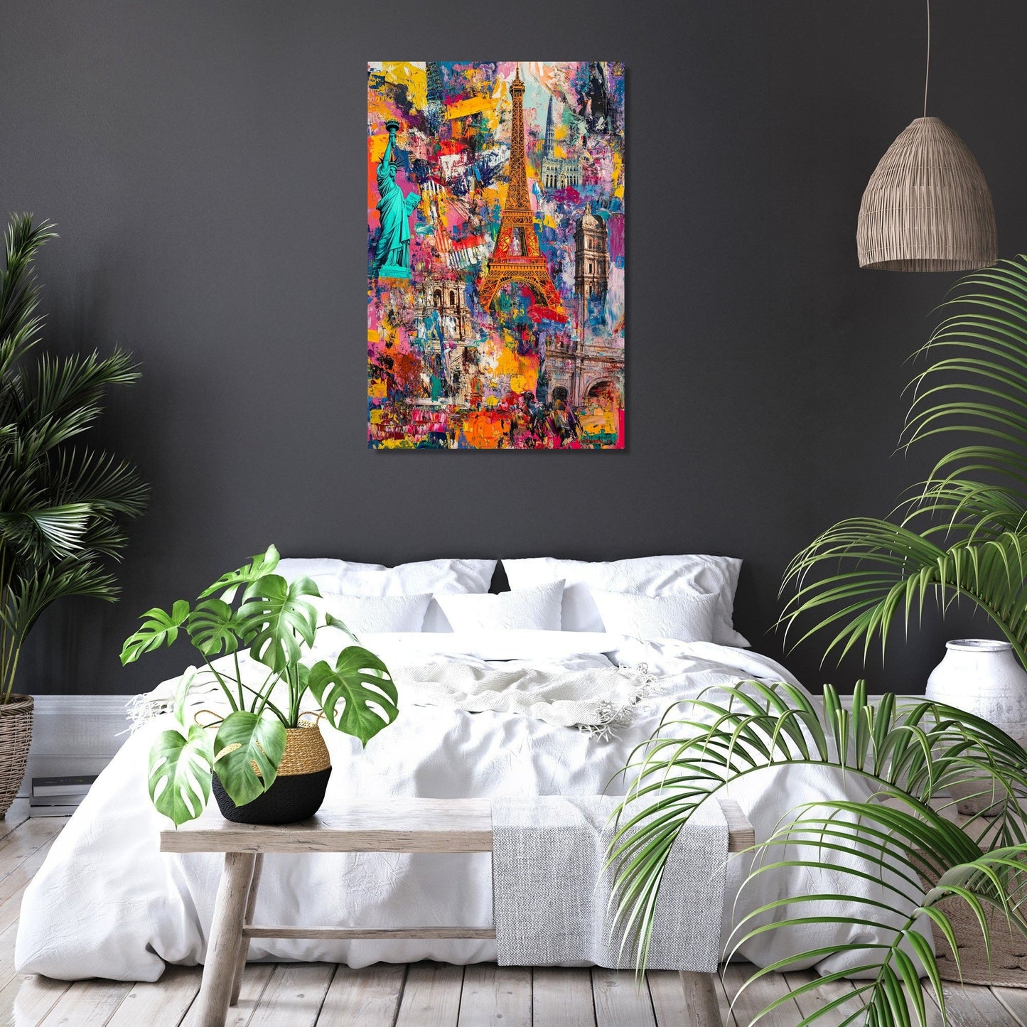 Global Icons Chaos Canvas