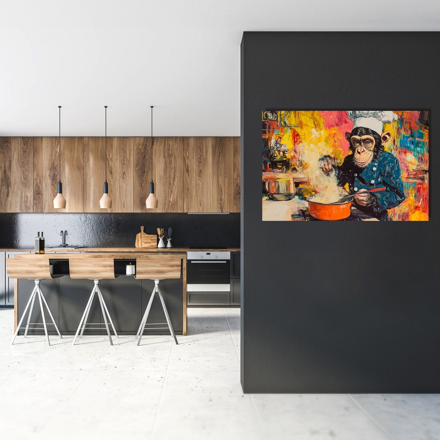 Culinary Monkey Dream Canvas