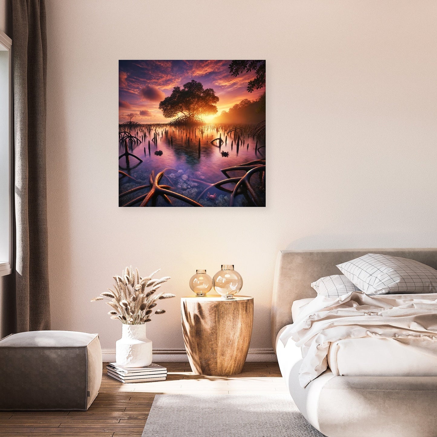 Sunset Mangrove Canvas