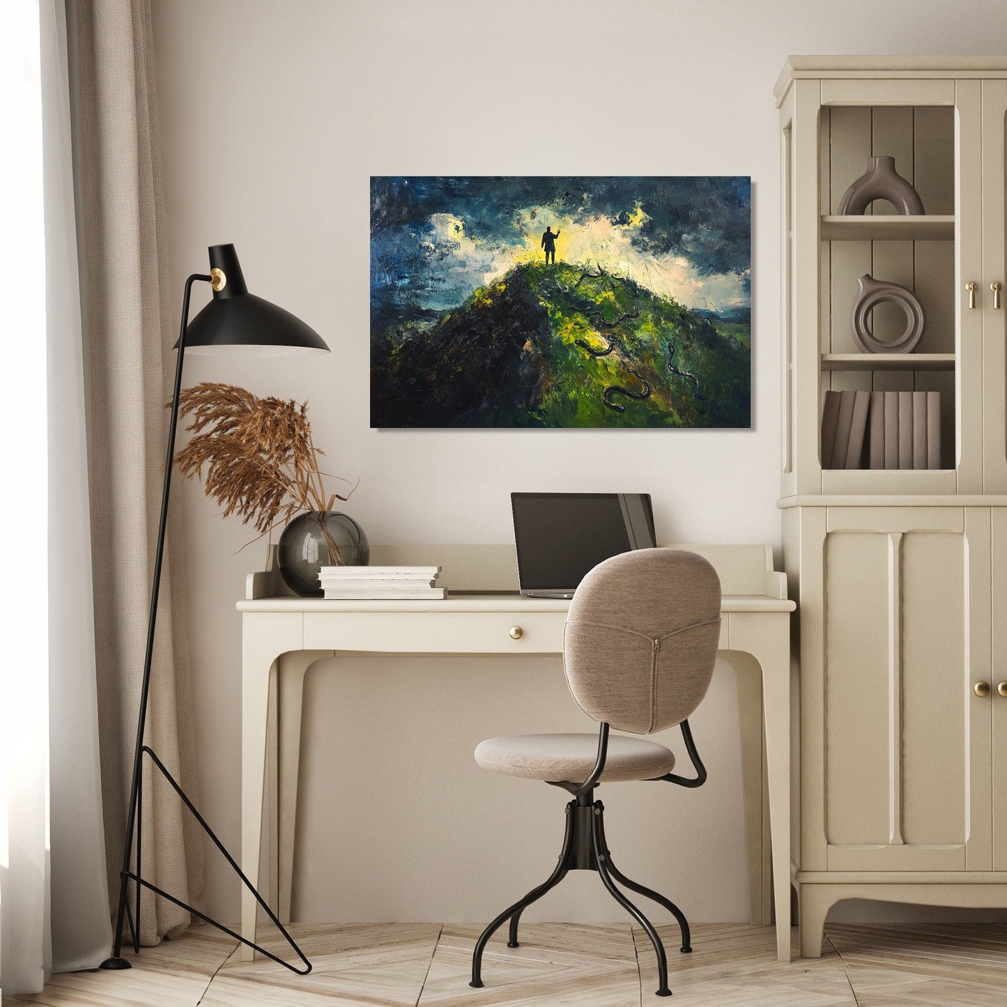 Saint Patrick’s Serpent Canvas