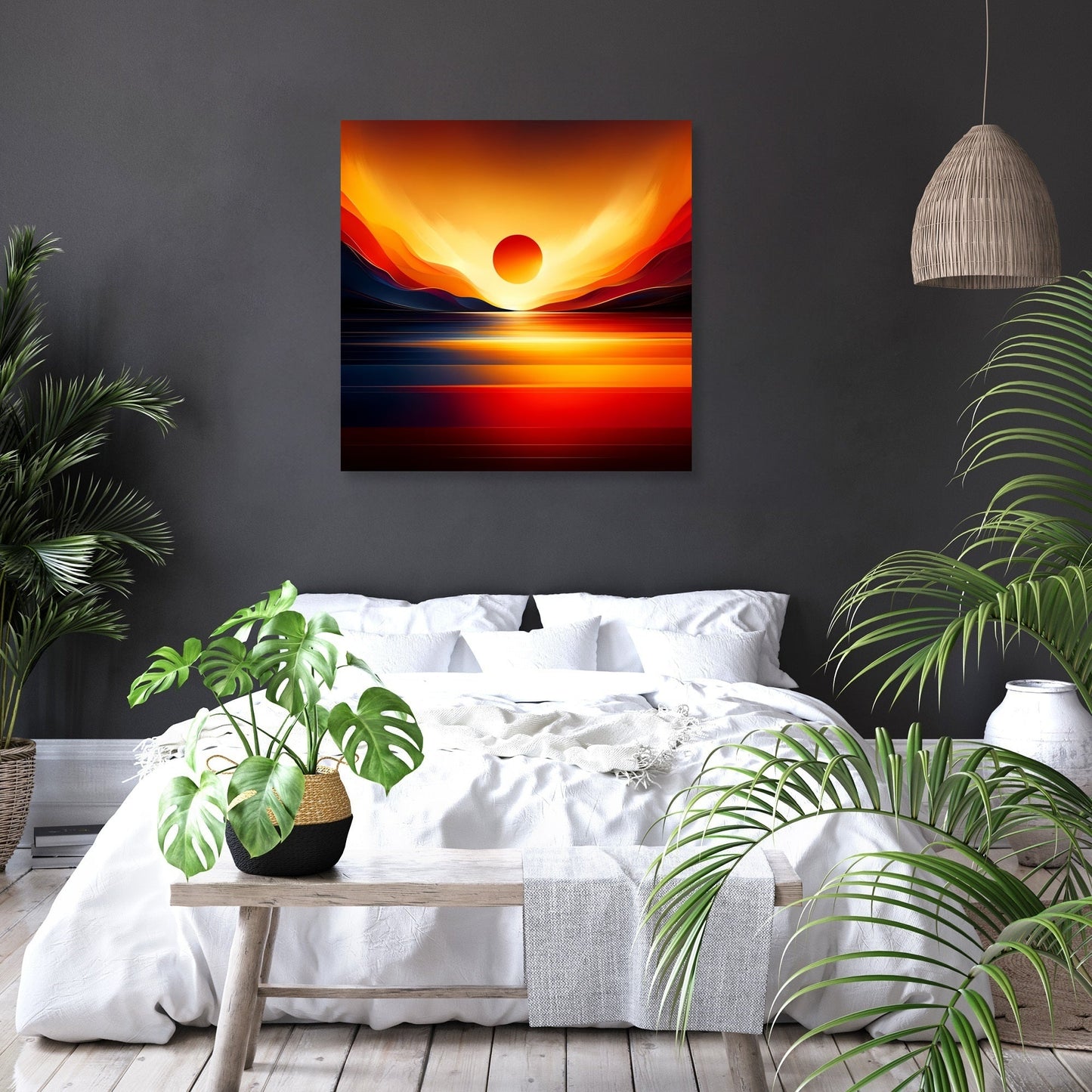 Sunset Simplicity Canvas