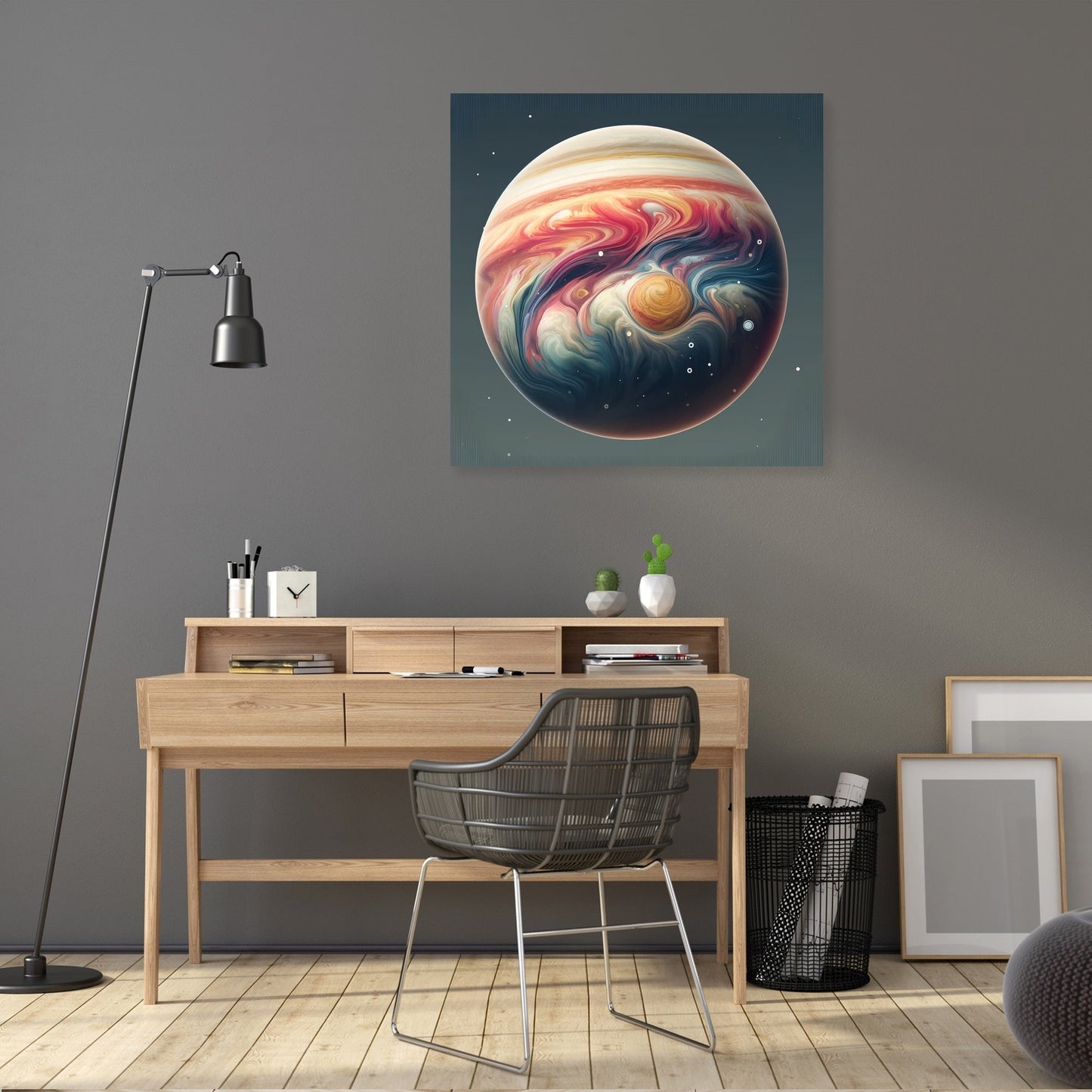 Eccentric Jupiter Canvas