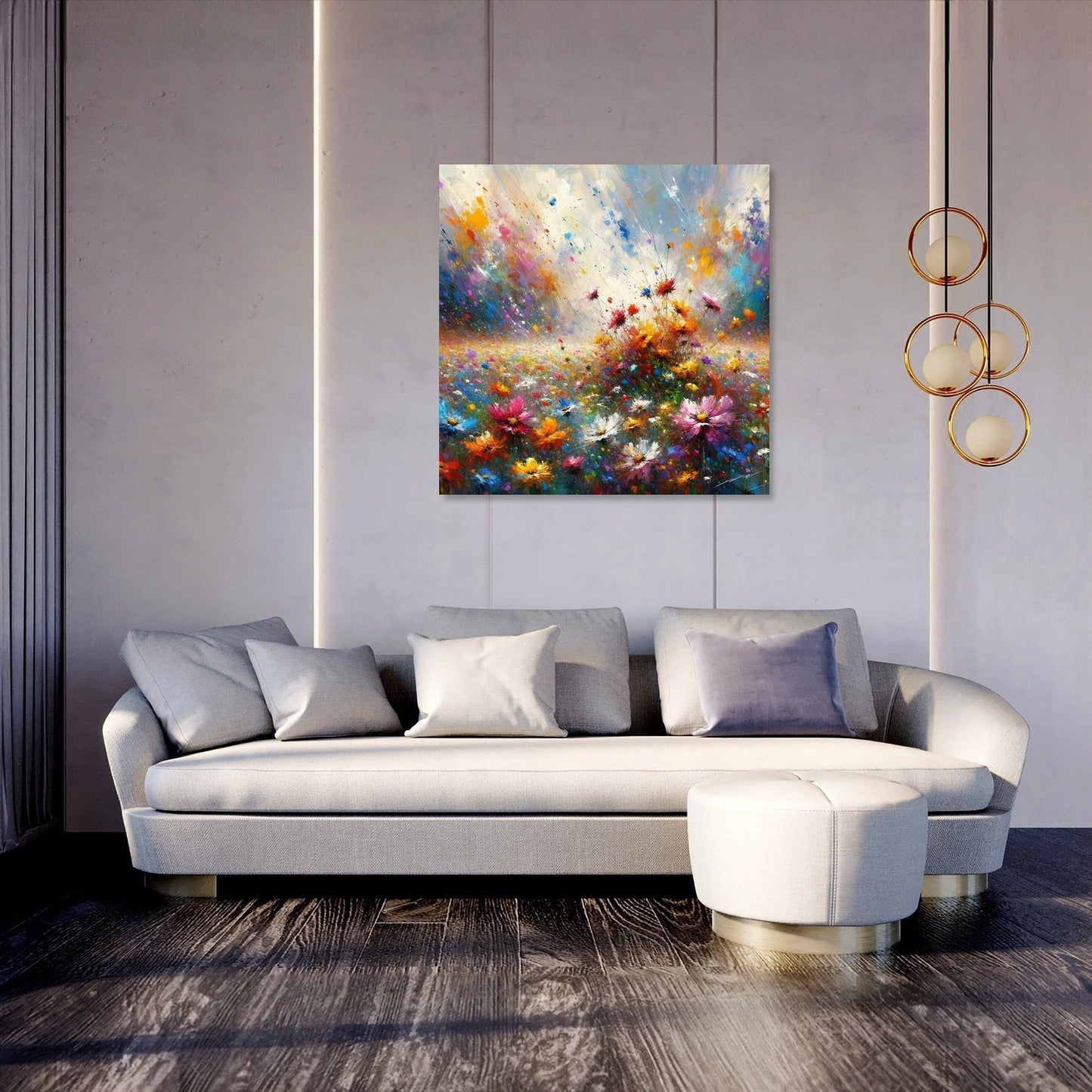 Wildflower Exuberance Canvas