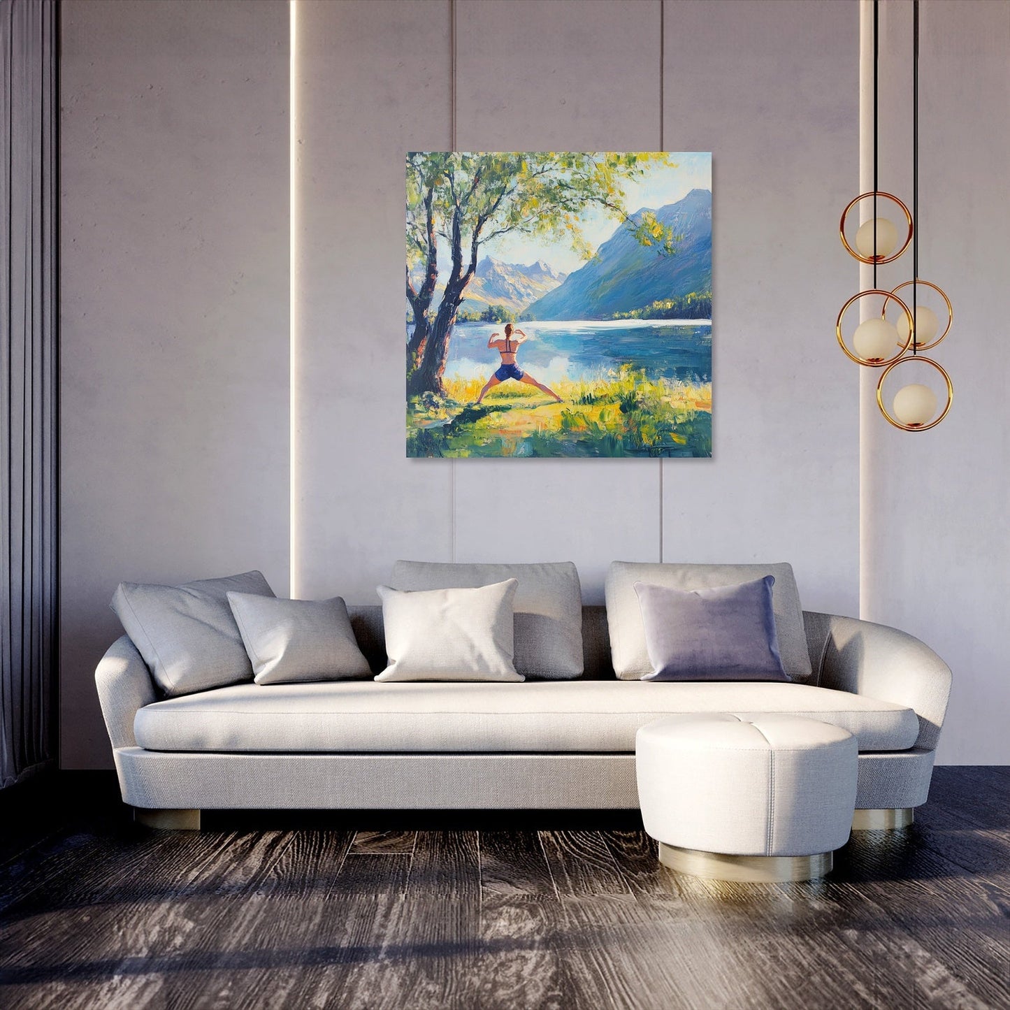 Sunrise Fitness Canvas