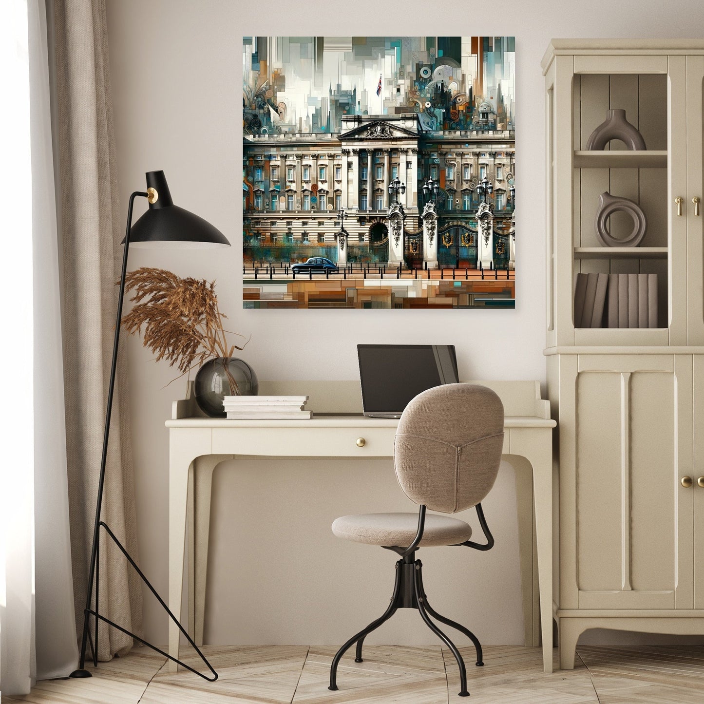 London Royal Abstract Canvas