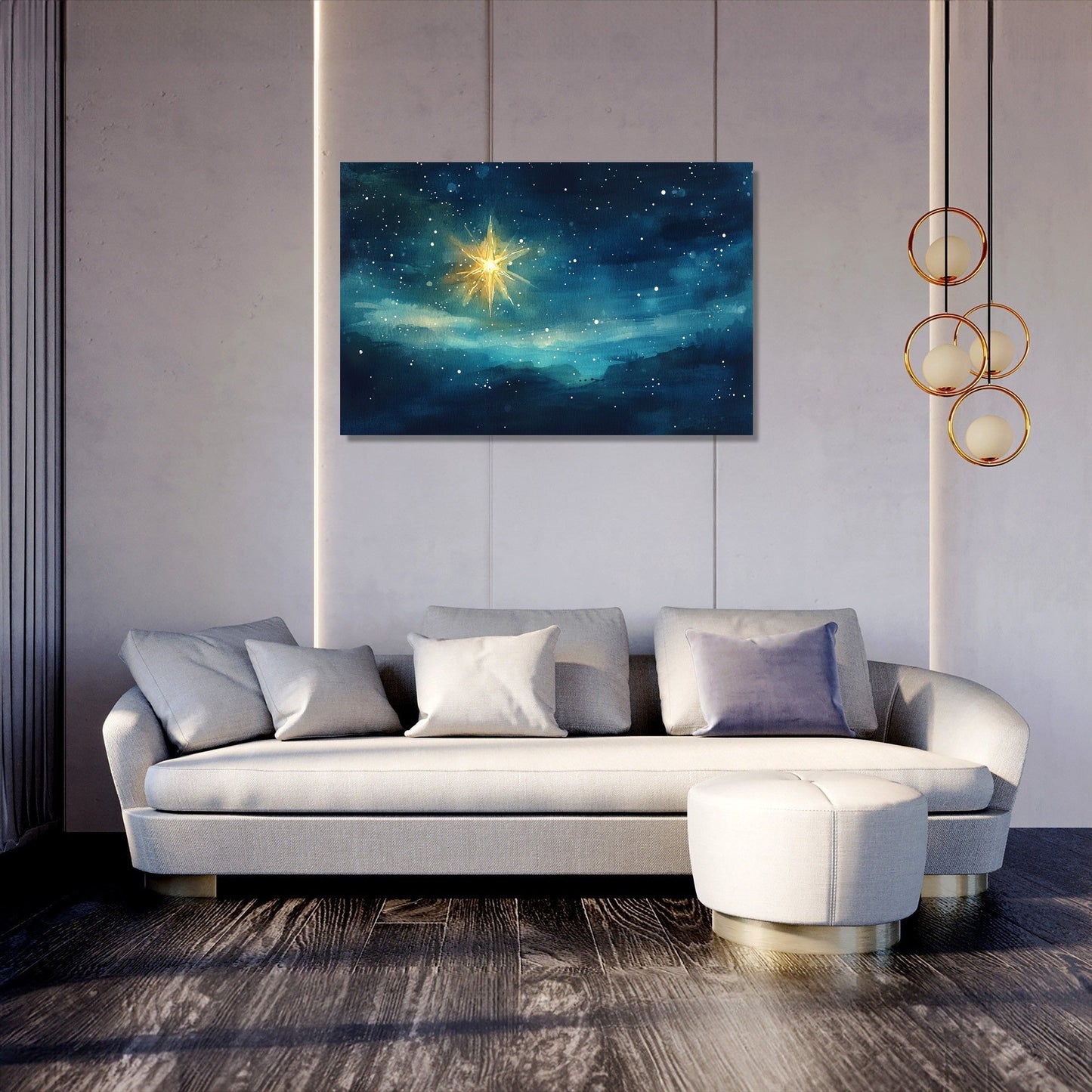 Starry Noel Canvas