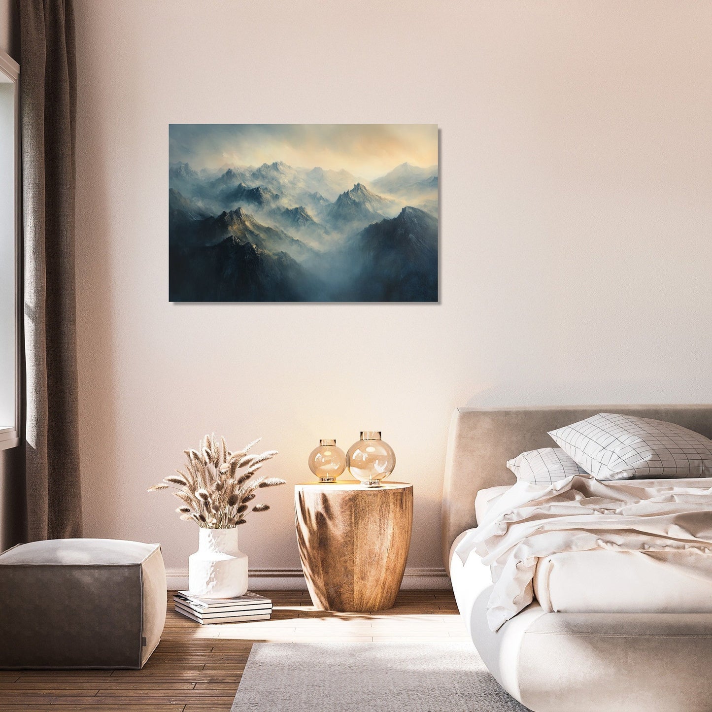 The Whispering Peaks Canvas